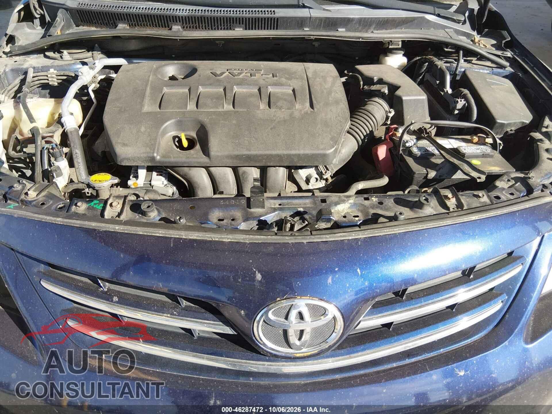 TOYOTA COROLLA 2013 - 5YFBU4EE5DP135687
