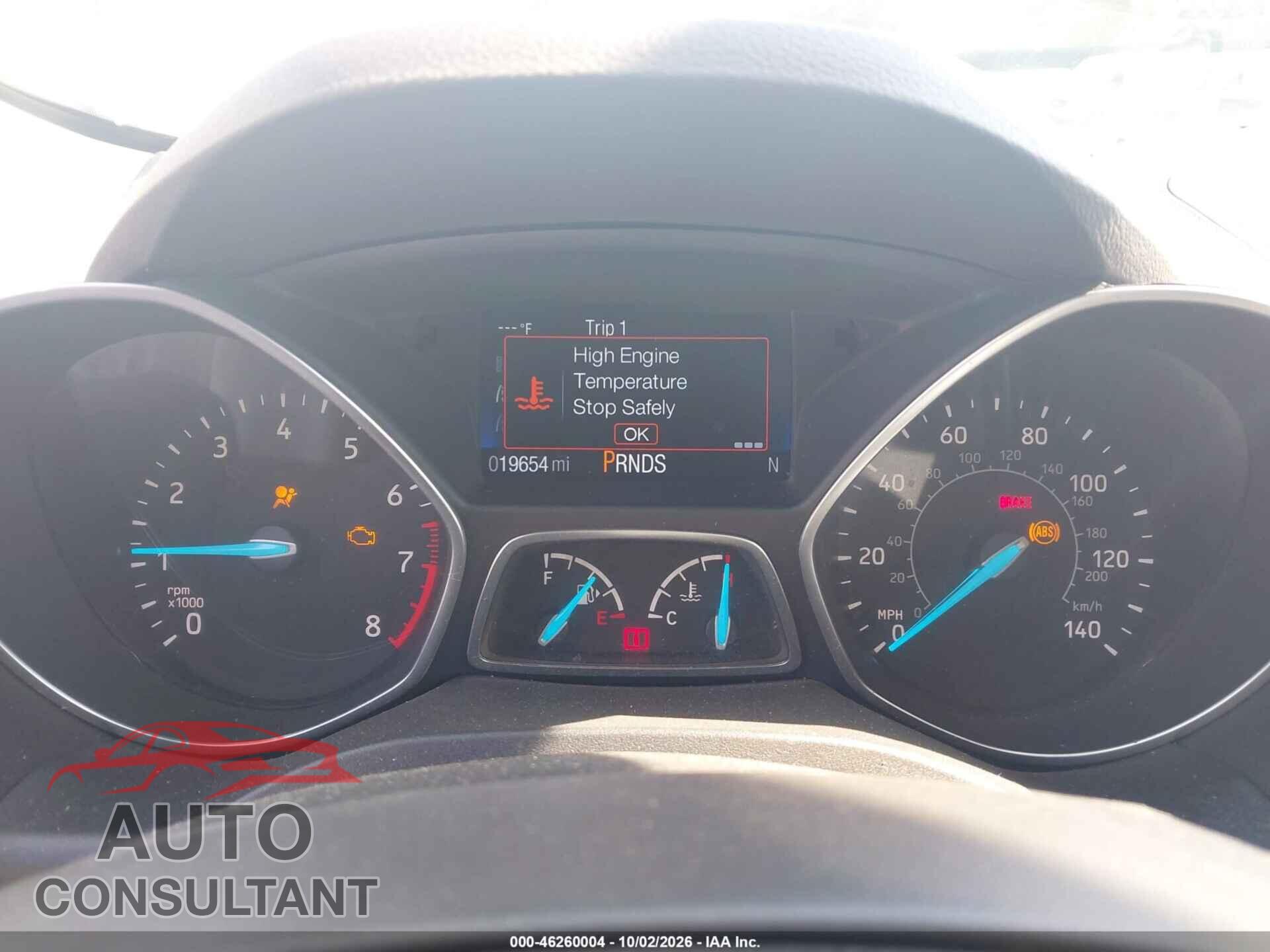 FORD ESCAPE 2017 - 1FMCU0JD2HUE65074