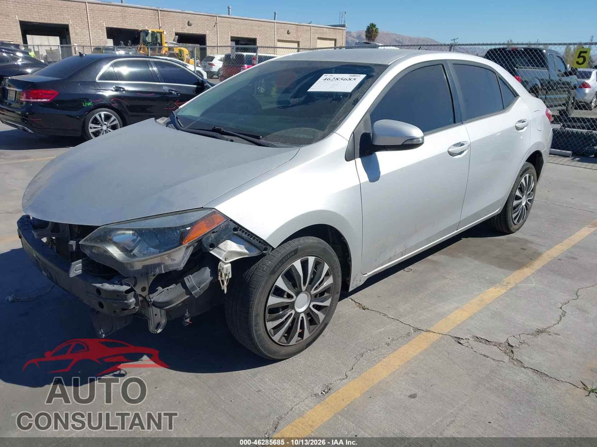 TOYOTA COROLLA 2016 - 5YFBURHEXGP394835