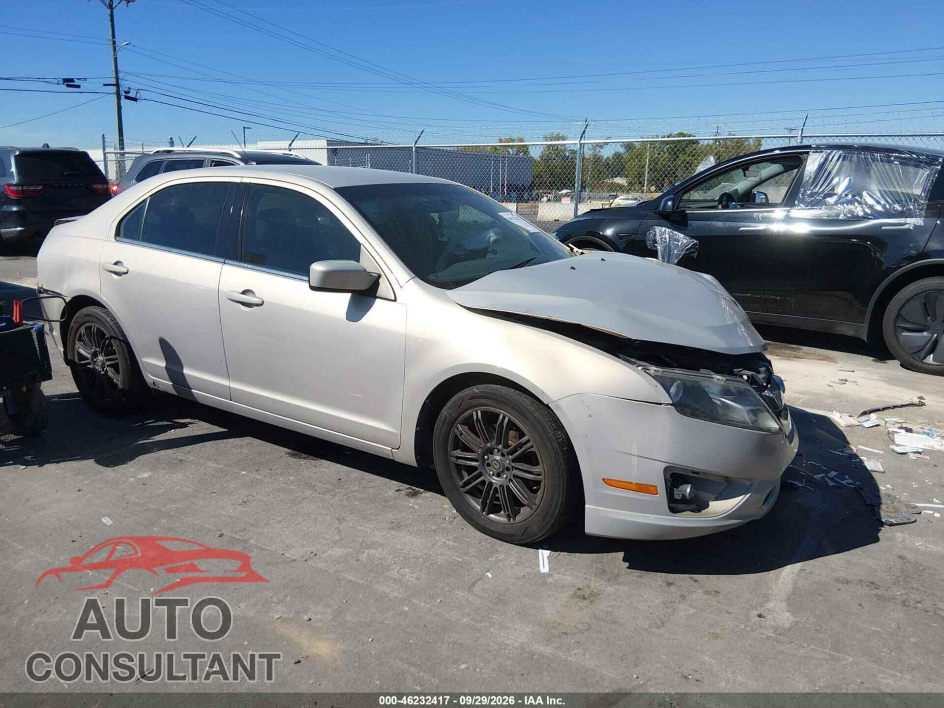FORD FUSION 2010 - 3FAHP0HA8AR429776