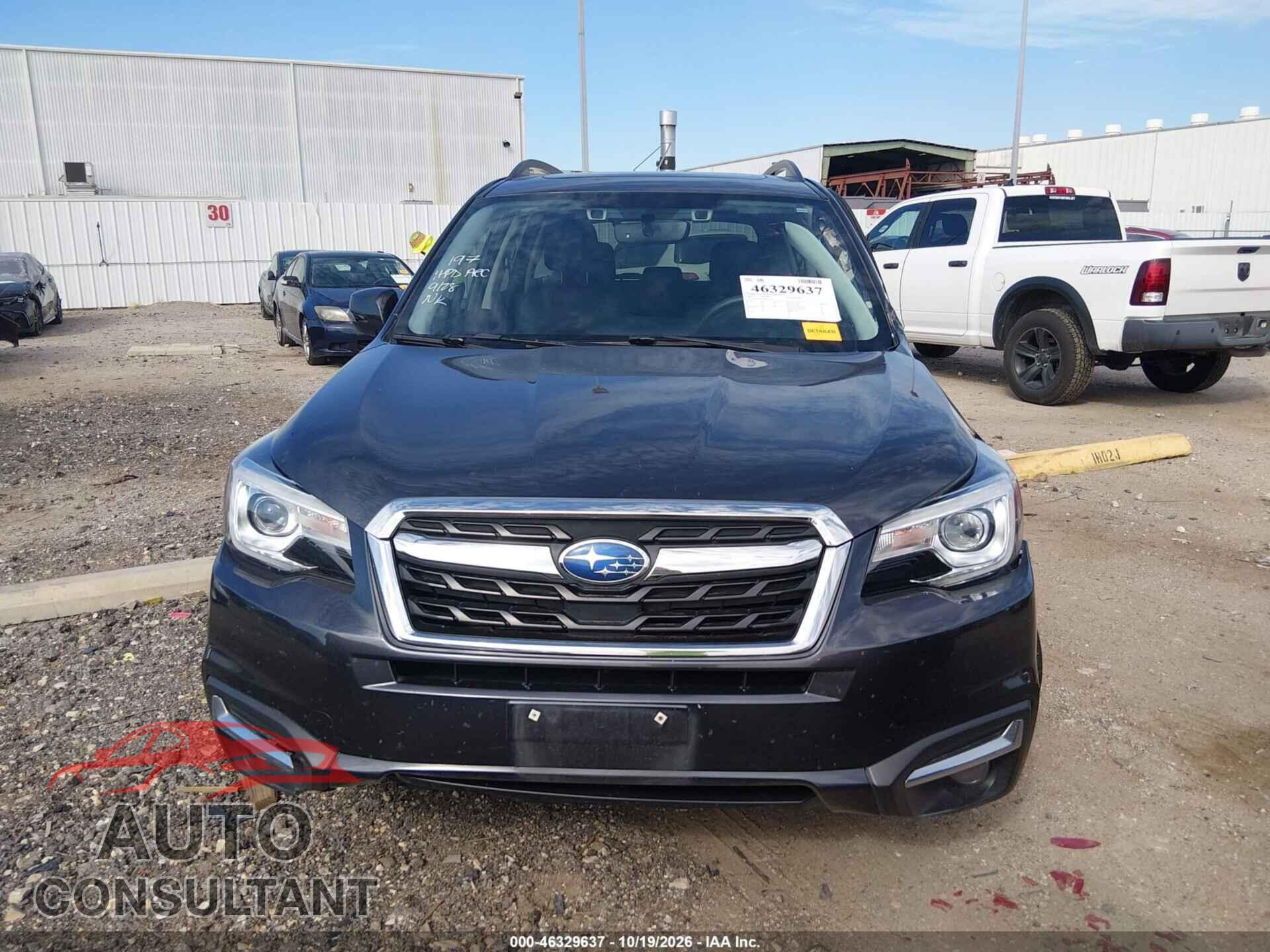 SUBARU FORESTER 2018 - JF2SJAWC4JH615359