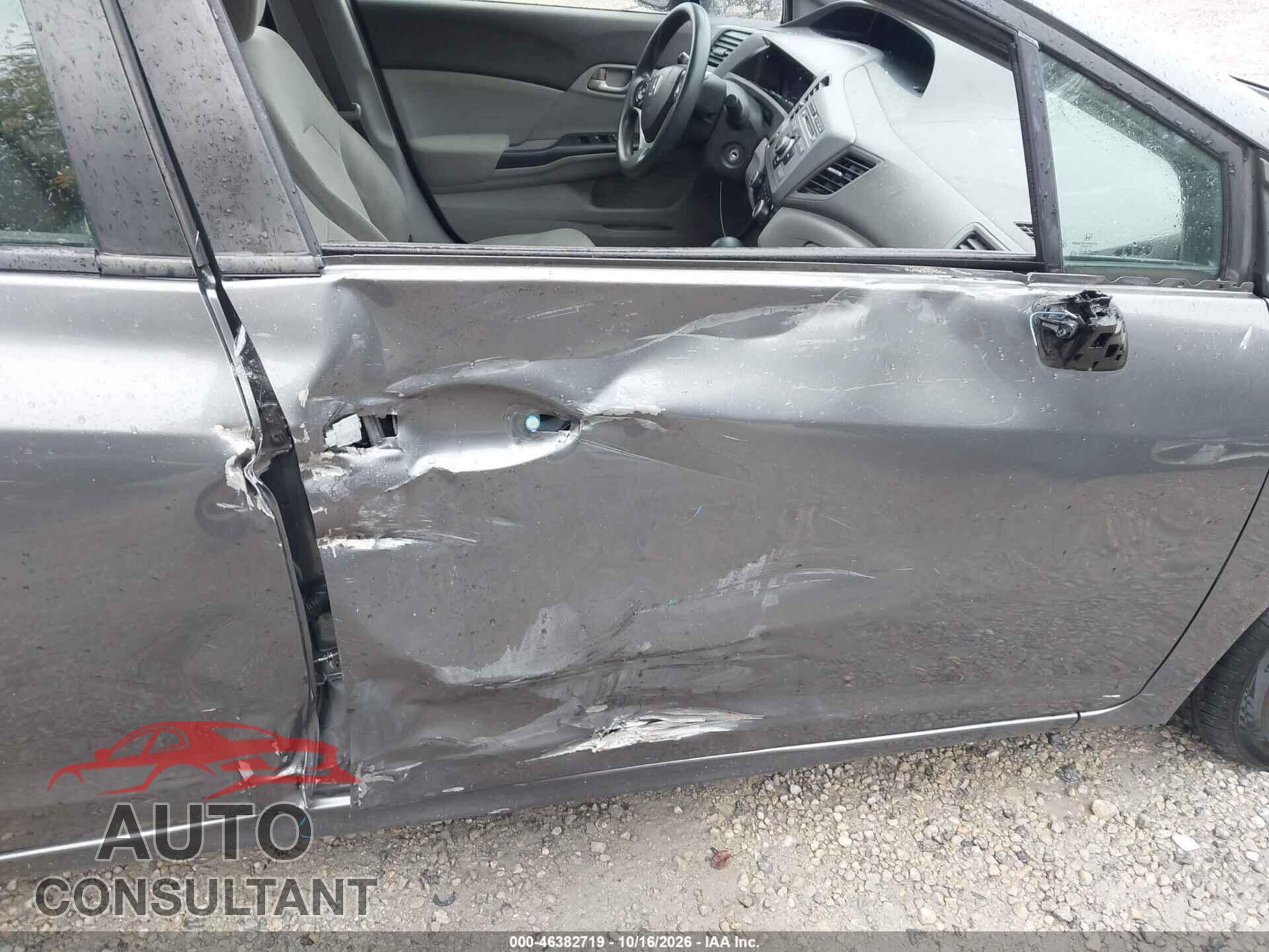HONDA CIVIC 2012 - 19XFB2F54CE379468