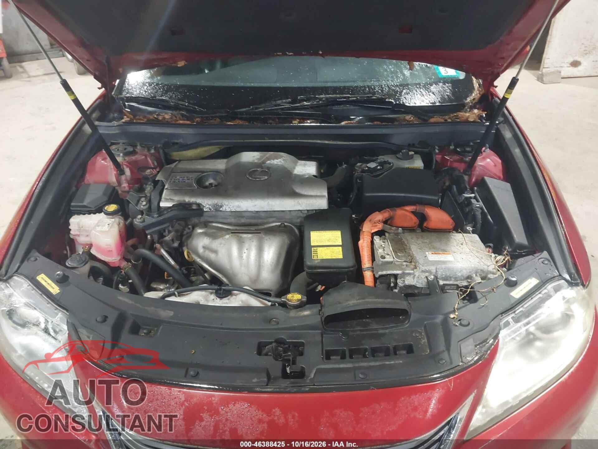 LEXUS ES 300H 2013 - JTHBW1GG1D2024915