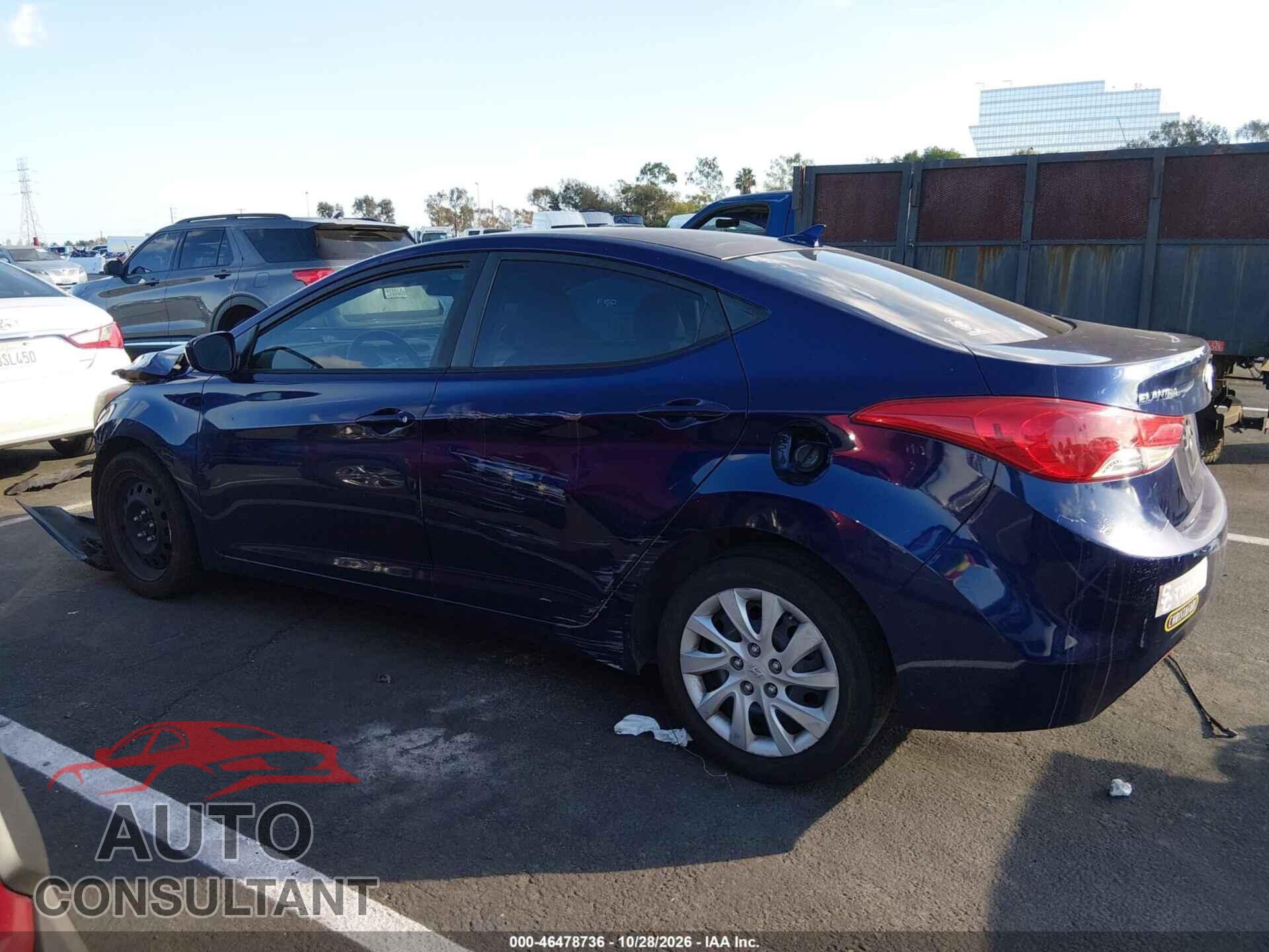 HYUNDAI ELANTRA 2011 - 5NPDH4AE0BH018984