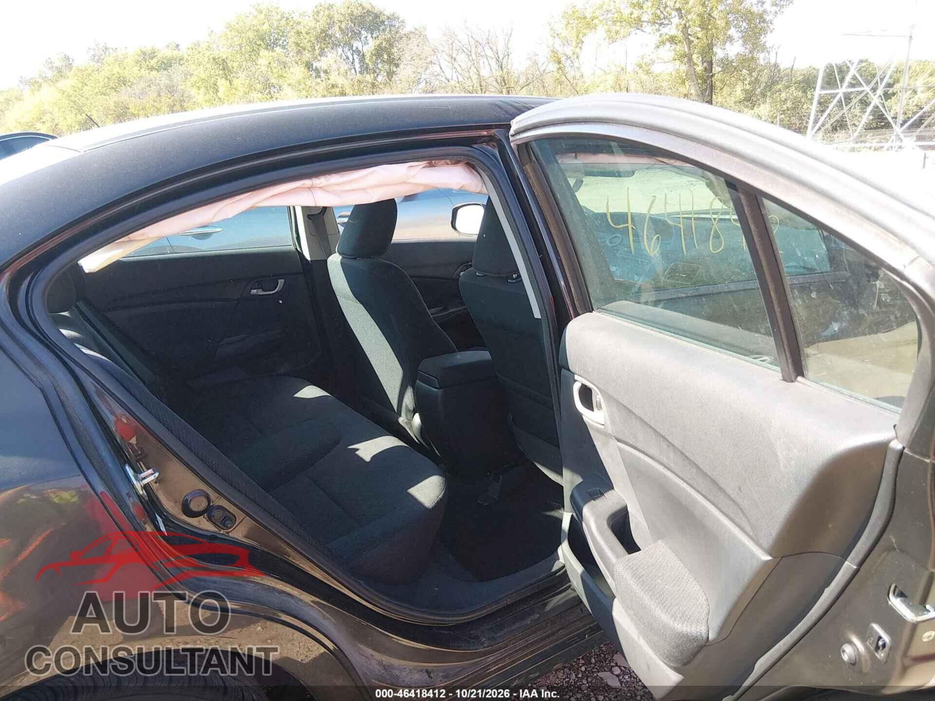 HONDA CIVIC 2013 - 19XFB2F5XDE003486
