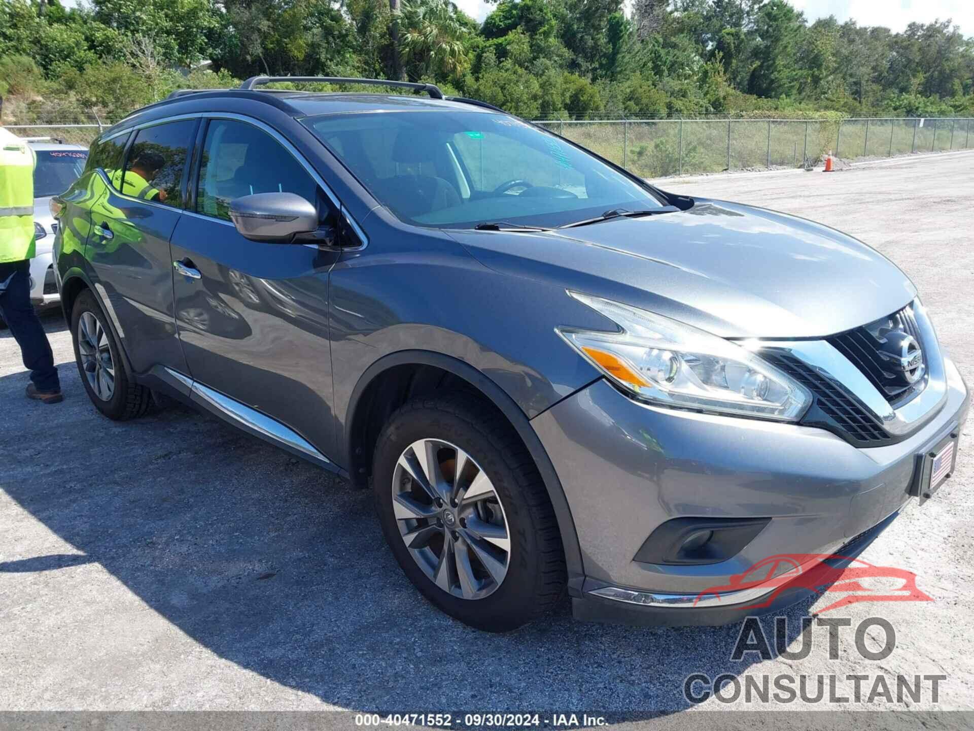 NISSAN MURANO 2017 - 5N1AZ2MG5HN109478