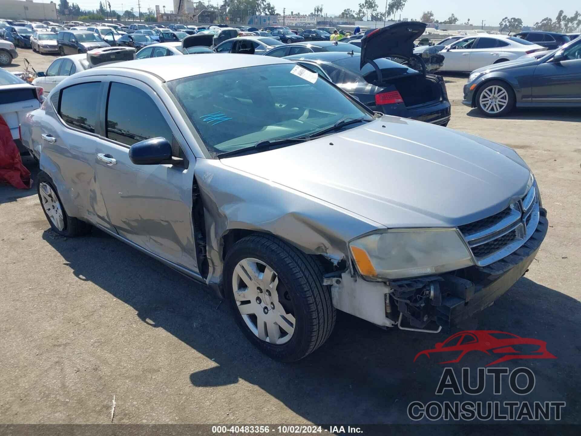 DODGE AVENGER 2014 - 1C3CDZAB9EN216515