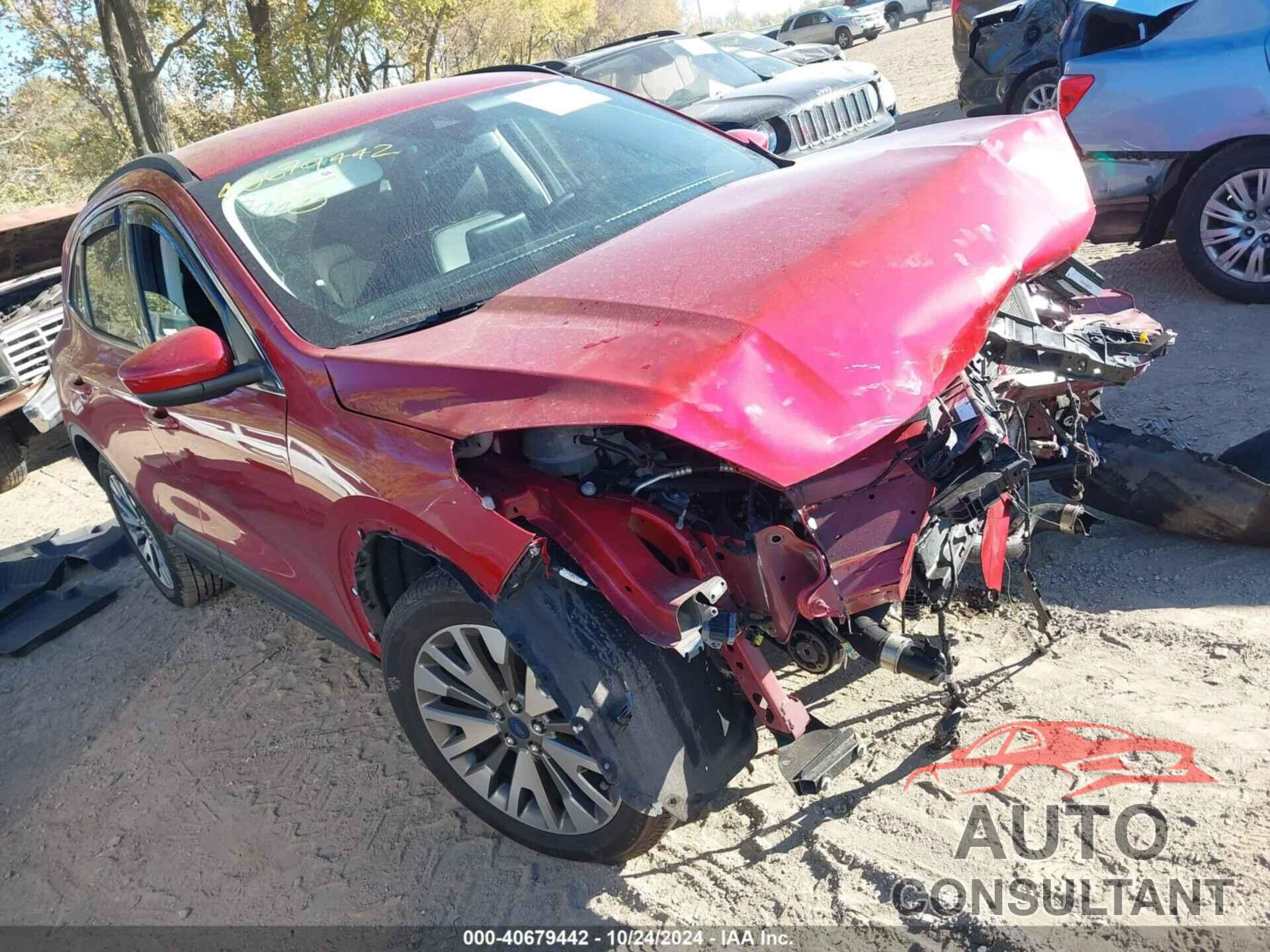 FORD ESCAPE 2022 - 1FMCU9J91NUA34186