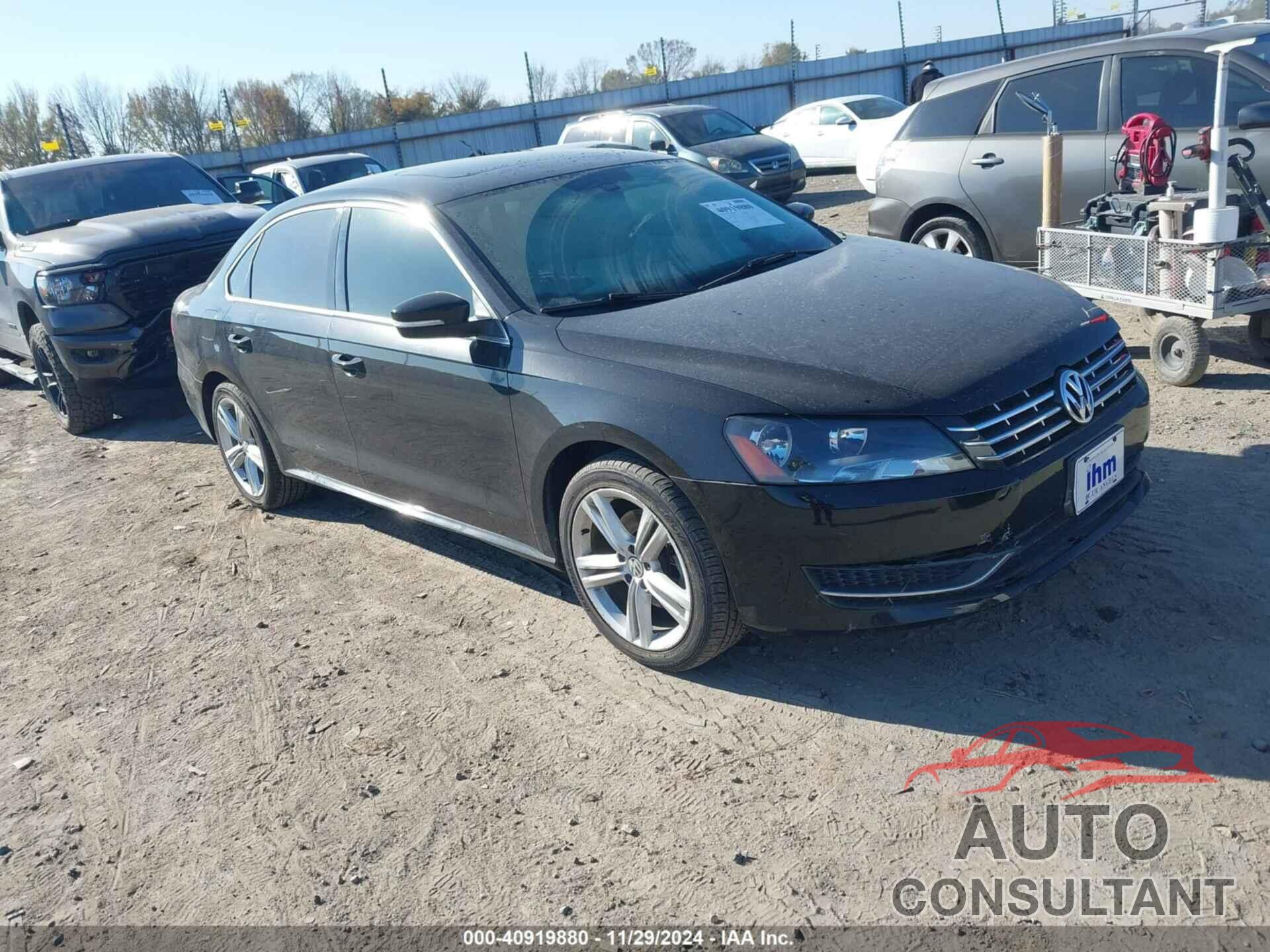 VOLKSWAGEN PASSAT 2014 - 1VWBN7A35EC115160