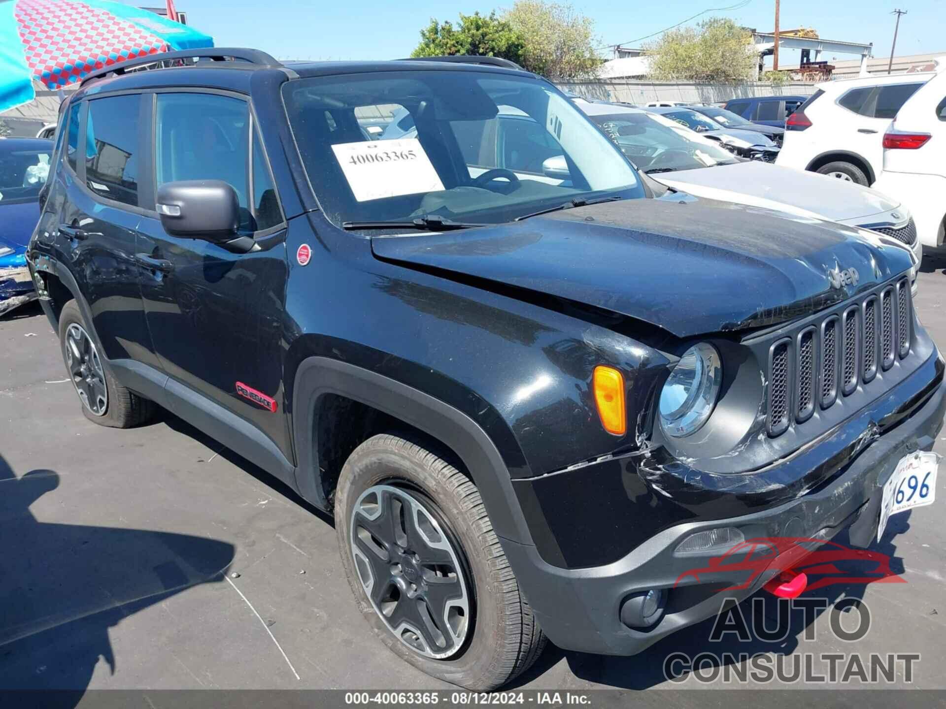 JEEP RENEGADE 2016 - ZACCJBCT1GPE15618
