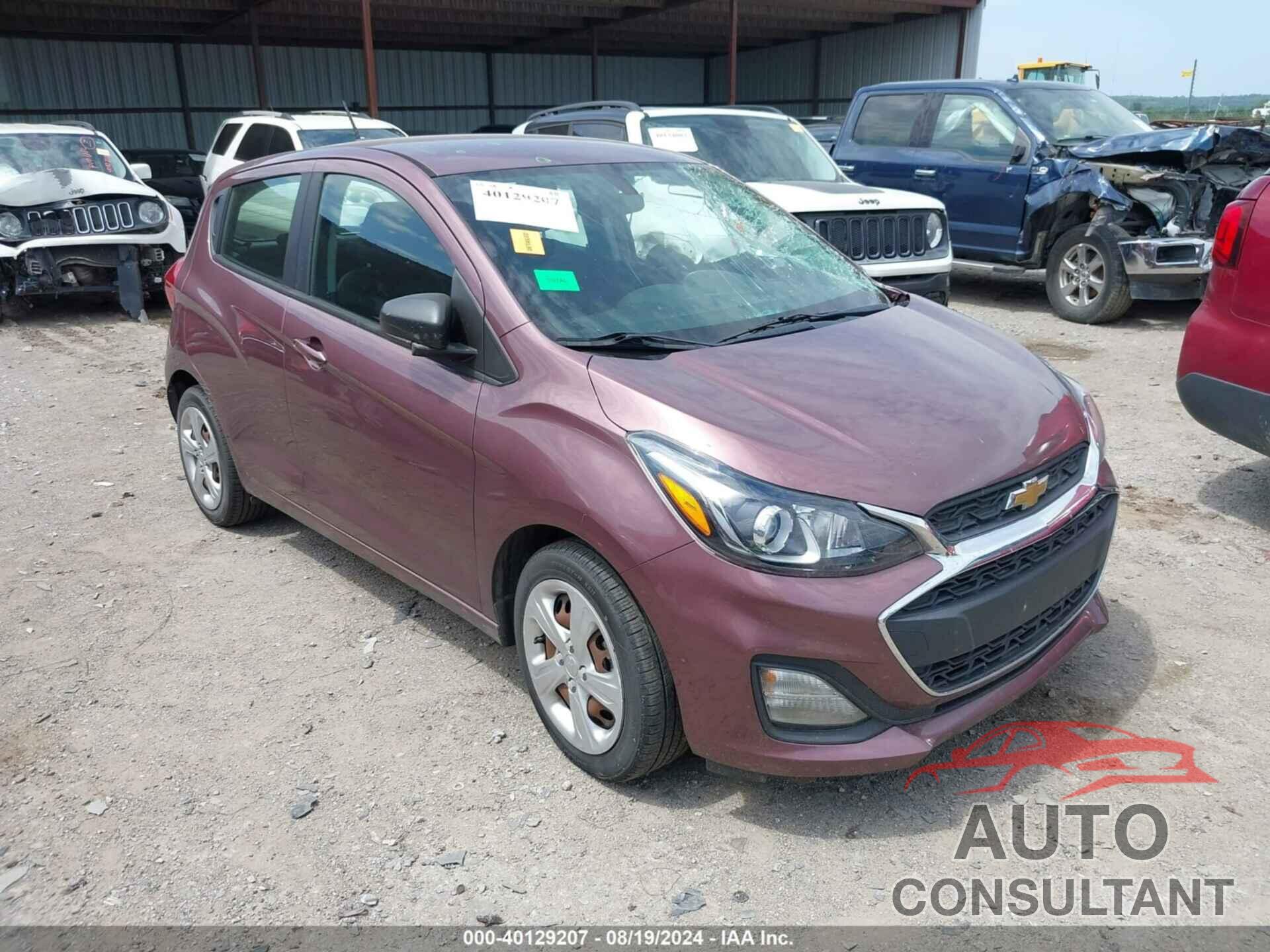 CHEVROLET SPARK 2019 - KL8CB6SA6KC706206