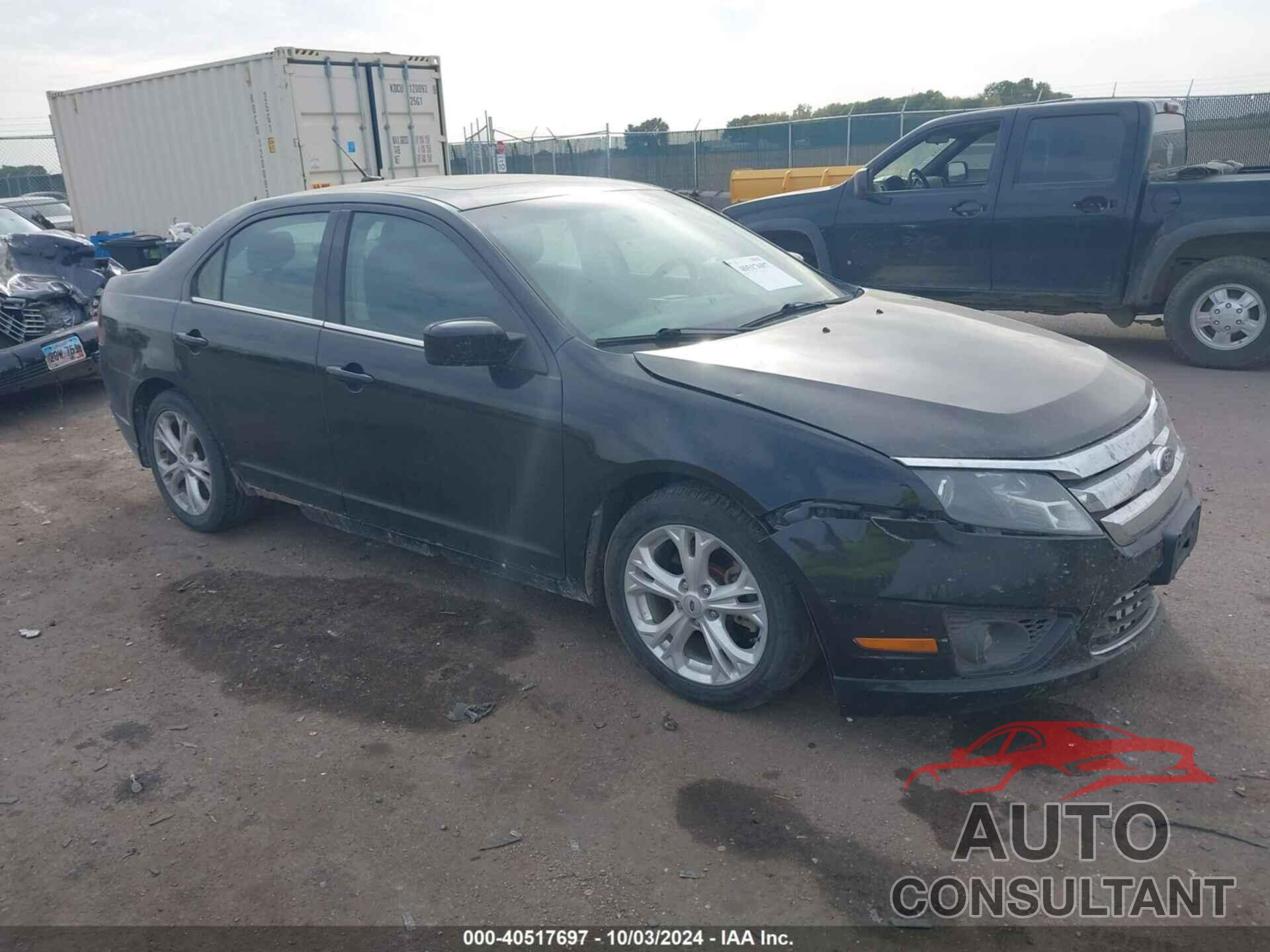 FORD FUSION 2012 - 3FAHP0HA2CR137575