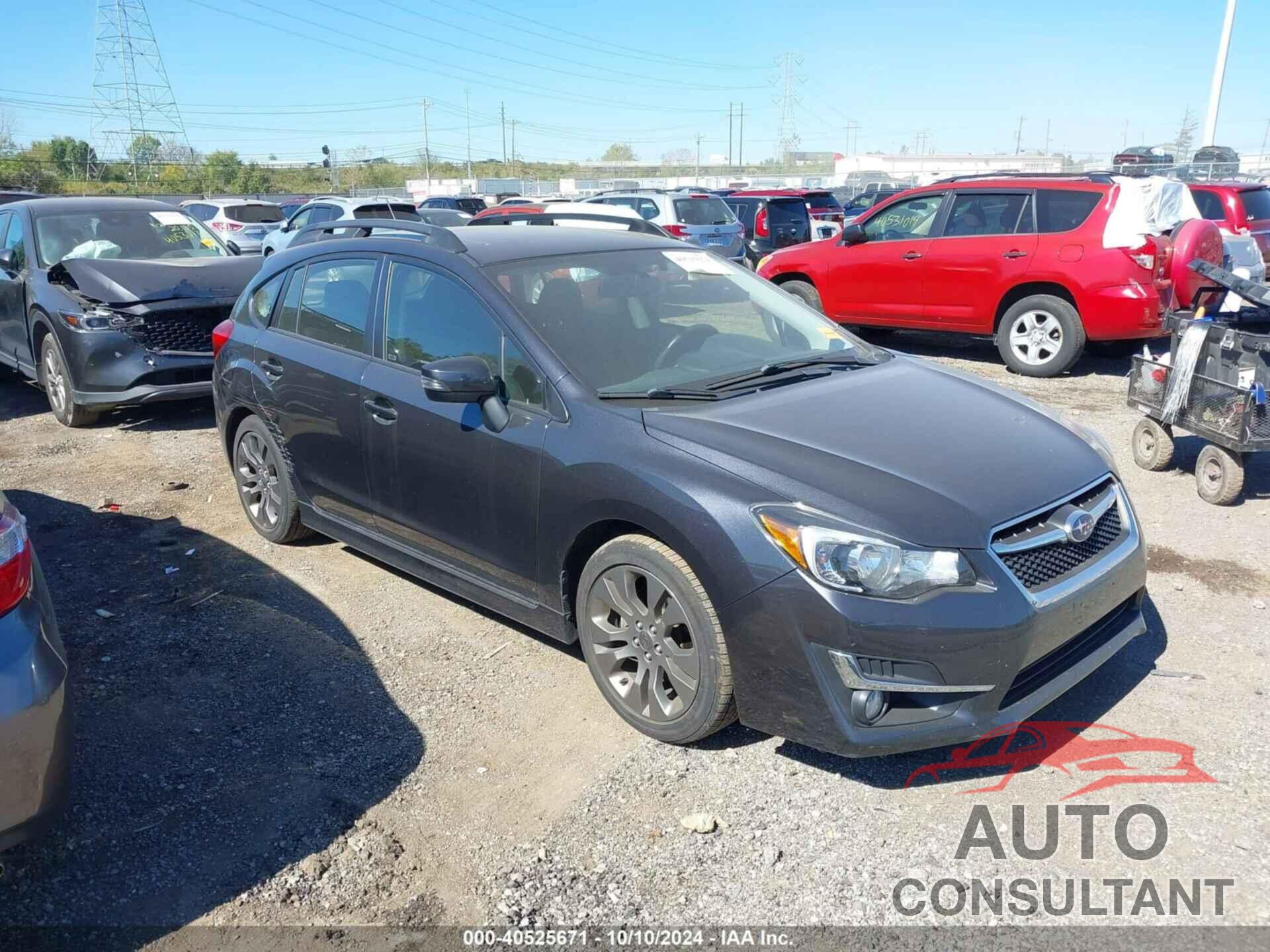 SUBARU IMPREZA 2016 - JF1GPAP60G8239298