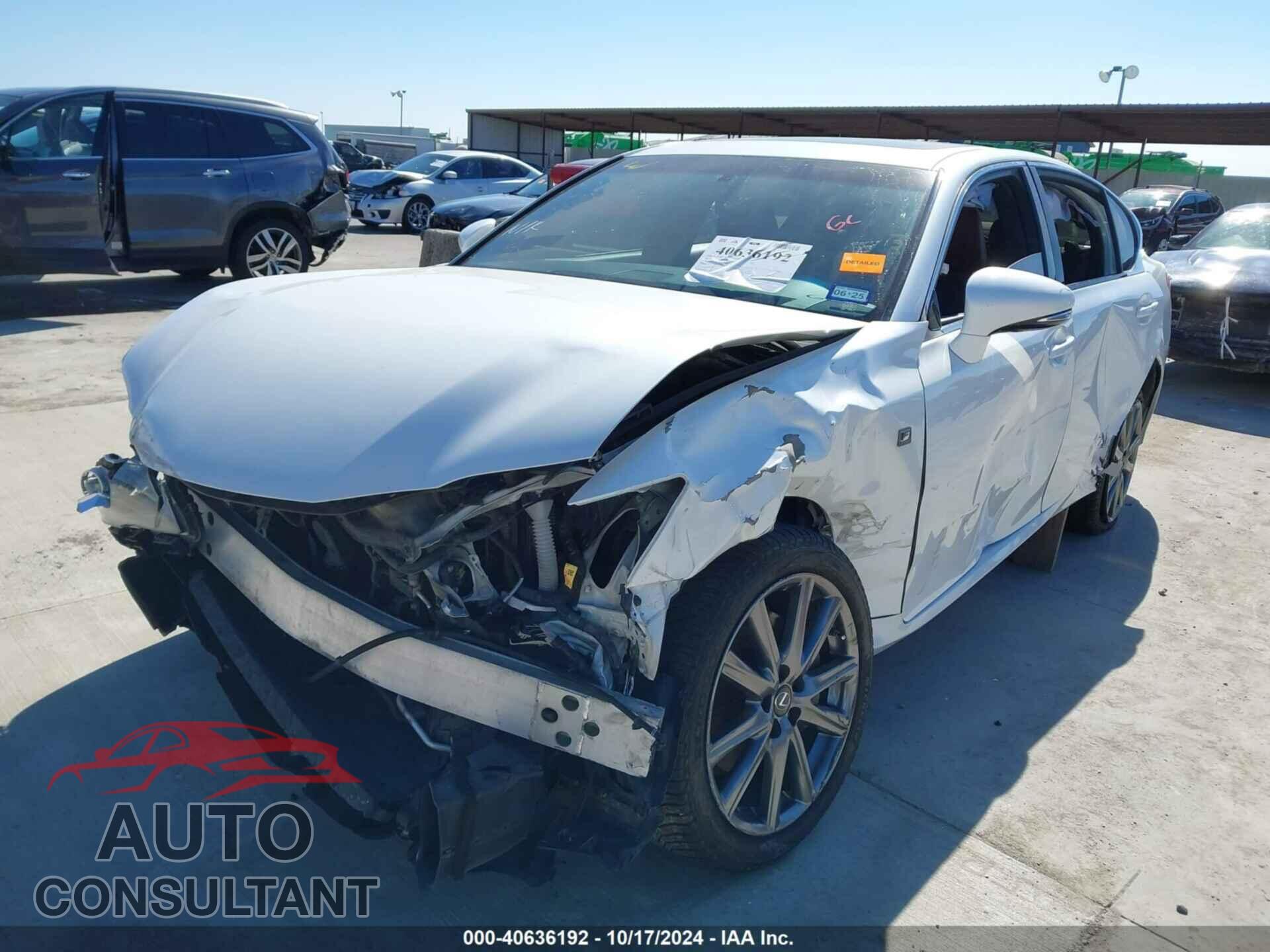 LEXUS GS 2013 - JTHCE1BLXD5018234