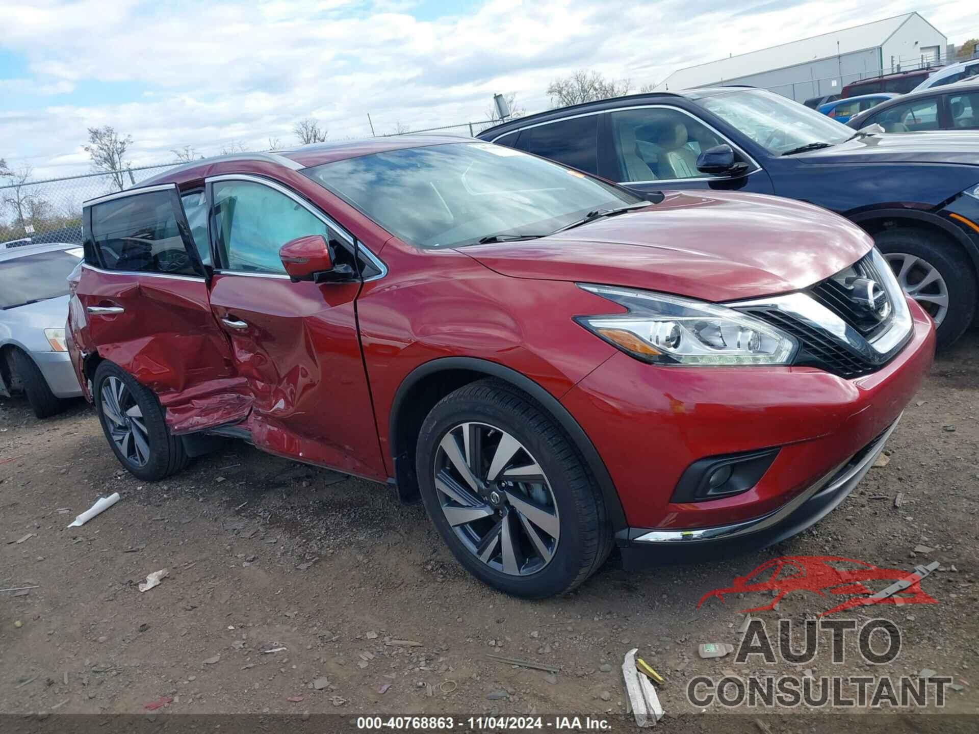 NISSAN MURANO 2018 - 5N1AZ2MH7JN202047