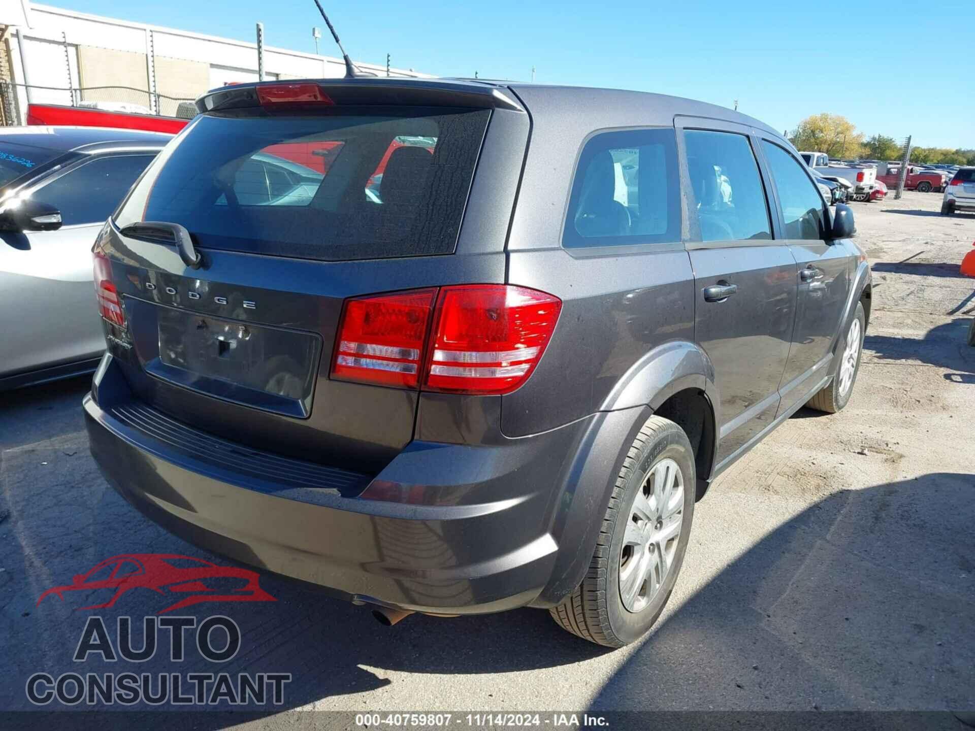 DODGE JOURNEY 2015 - 3C4PDCAB3FT605761