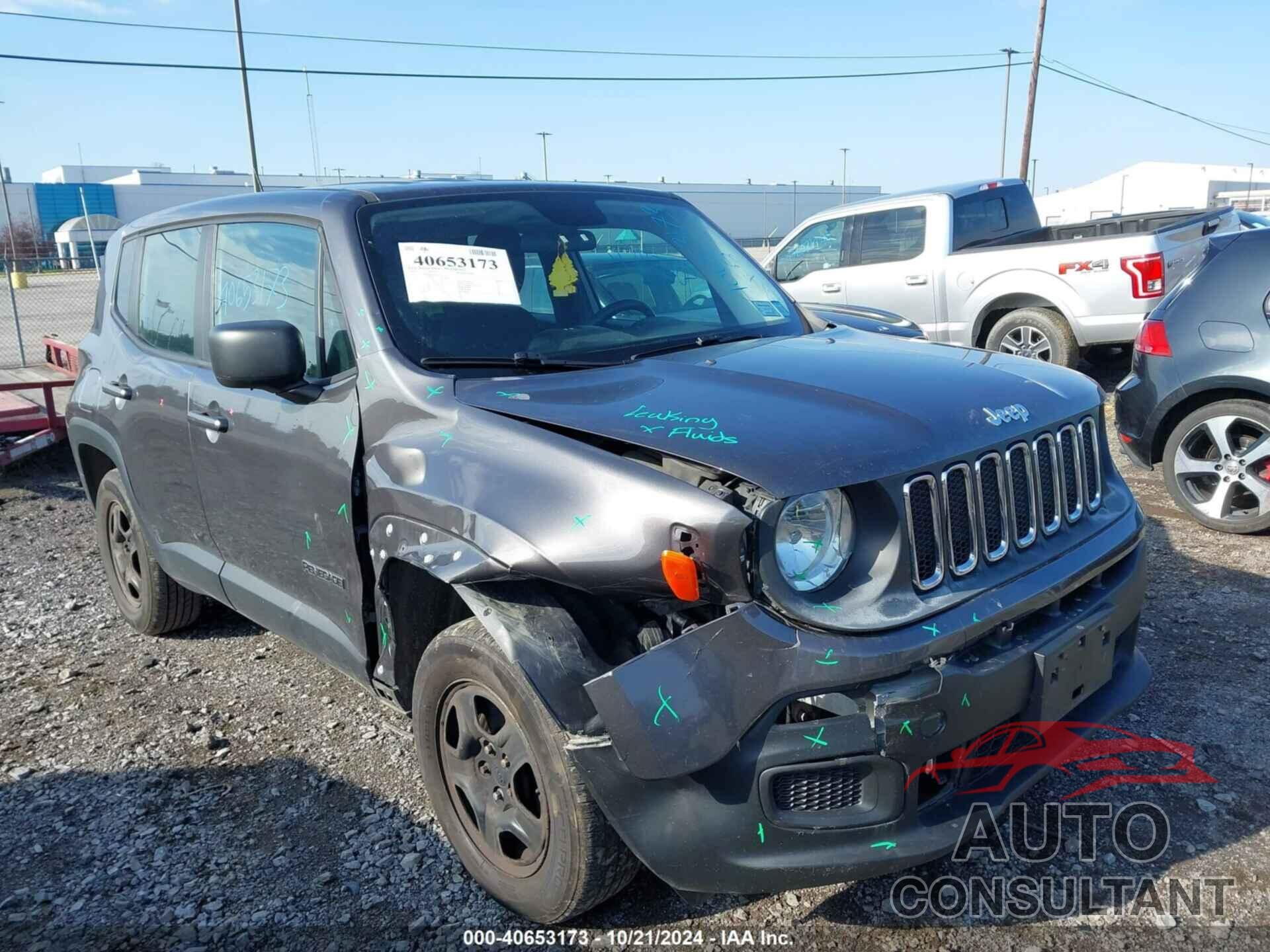 JEEP RENEGADE 2016 - ZACCJBAT0GPD66107