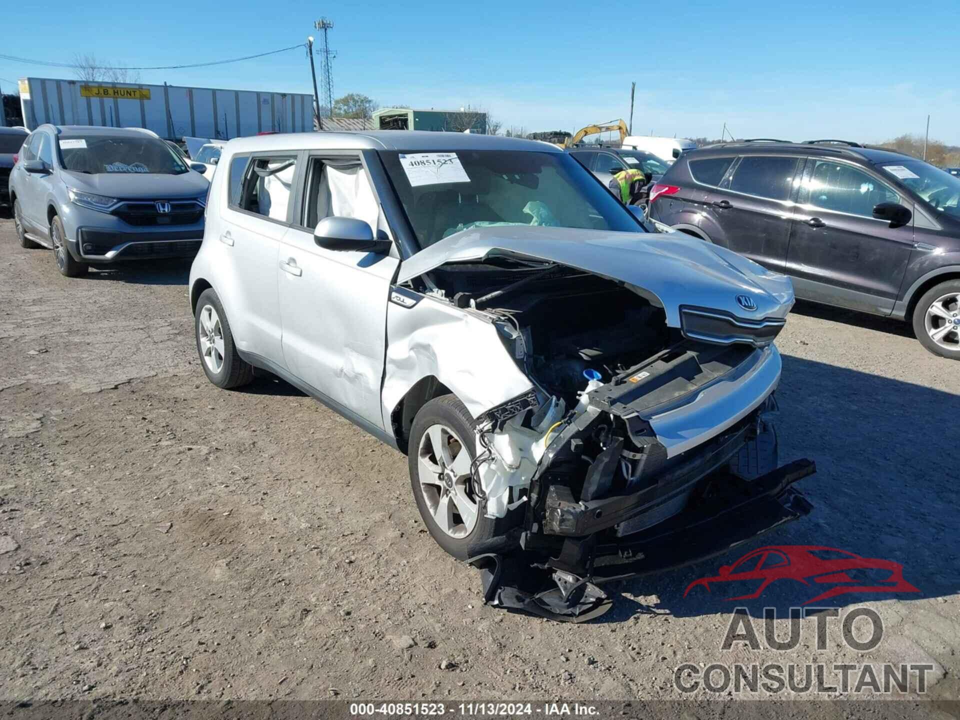 KIA SOUL 2018 - KNDJN2A29J7570718