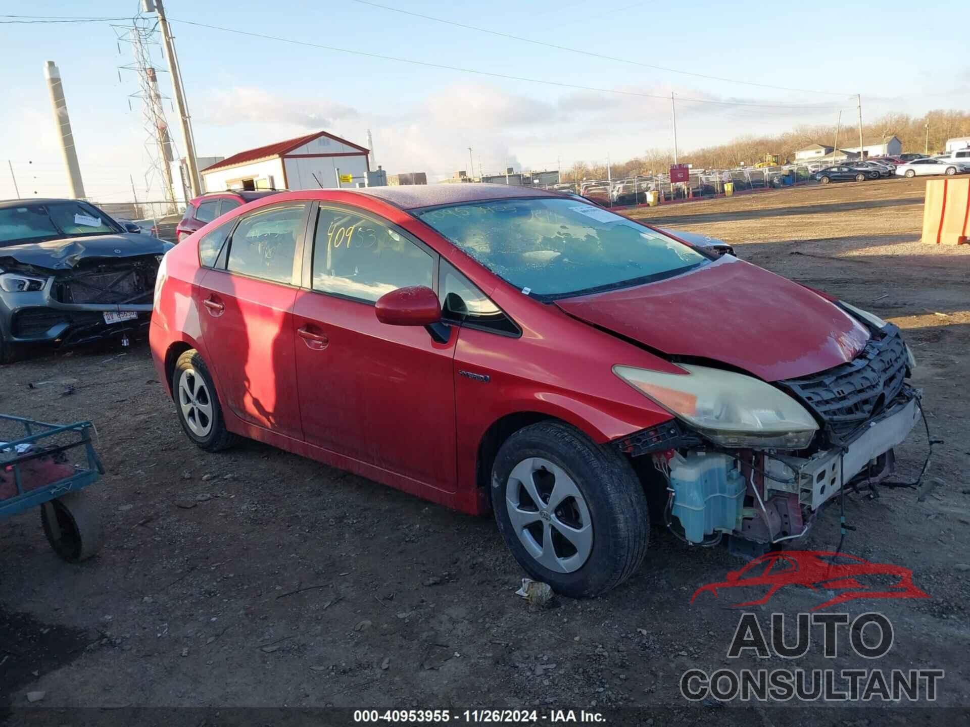 TOYOTA PRIUS 2012 - JTDKN3DU4C1495133