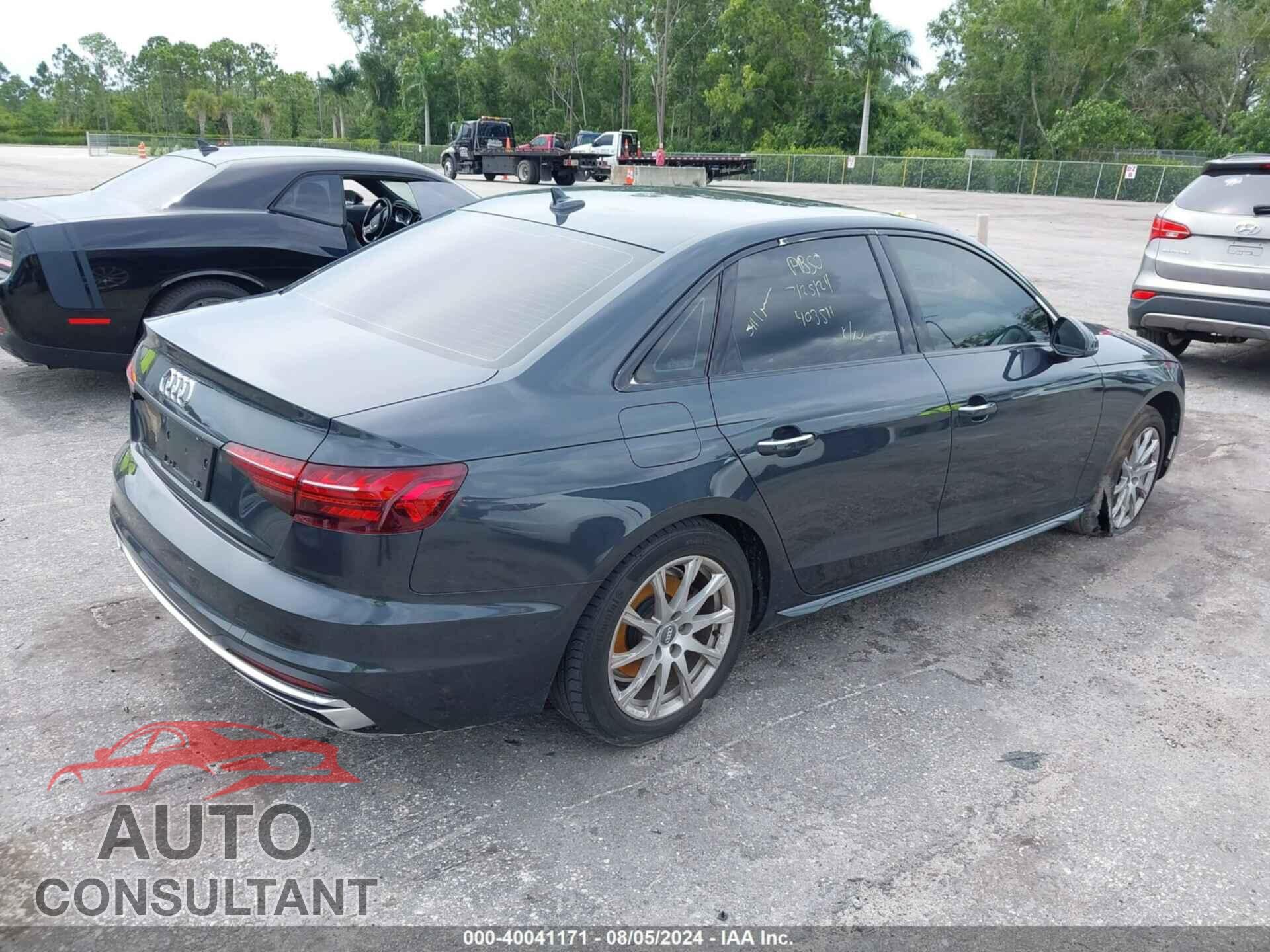 AUDI A4 2020 - WAUGMAF41LN005540