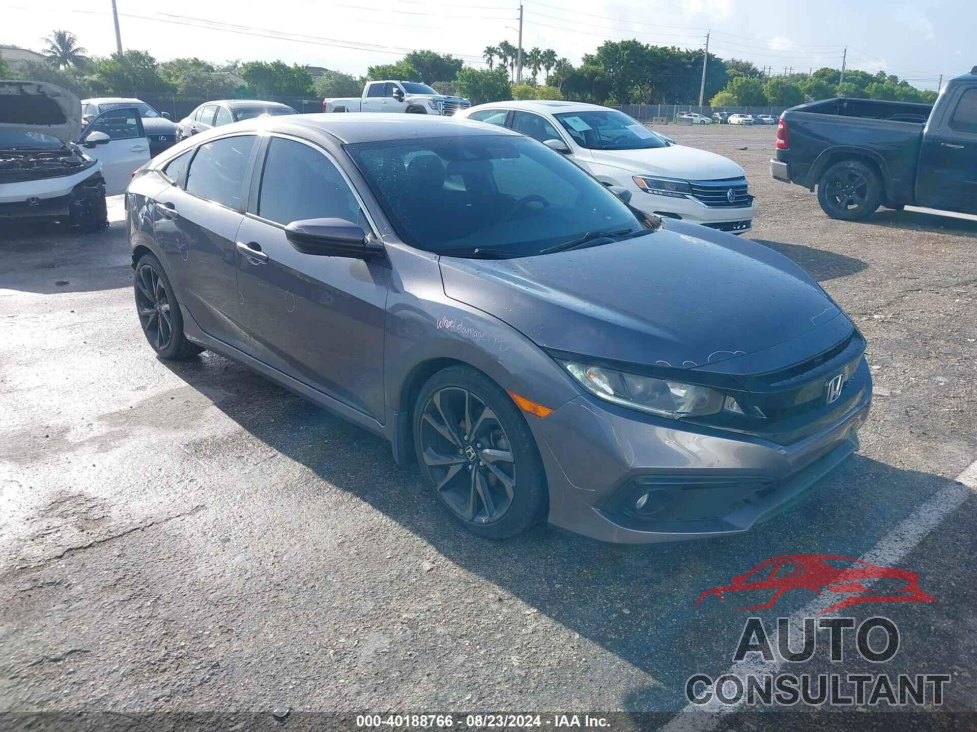 HONDA CIVIC 2019 - 19XFC2F80KE000875