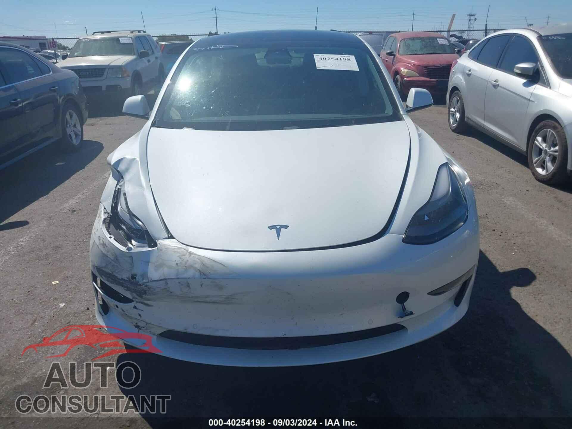 TESLA MODEL 3 2022 - 5YJ3E1EB9NF299351