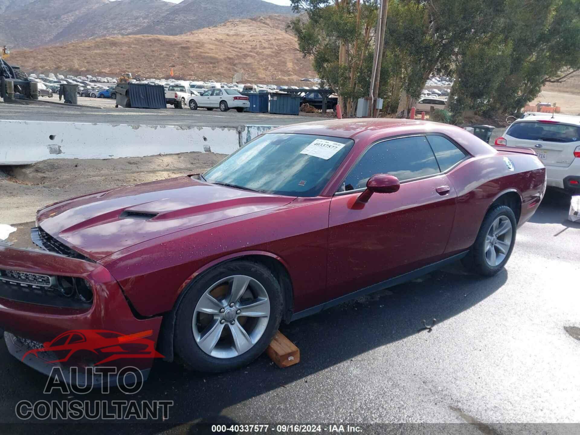 DODGE CHALLENGER 2018 - 2C3CDZAG3JH246382