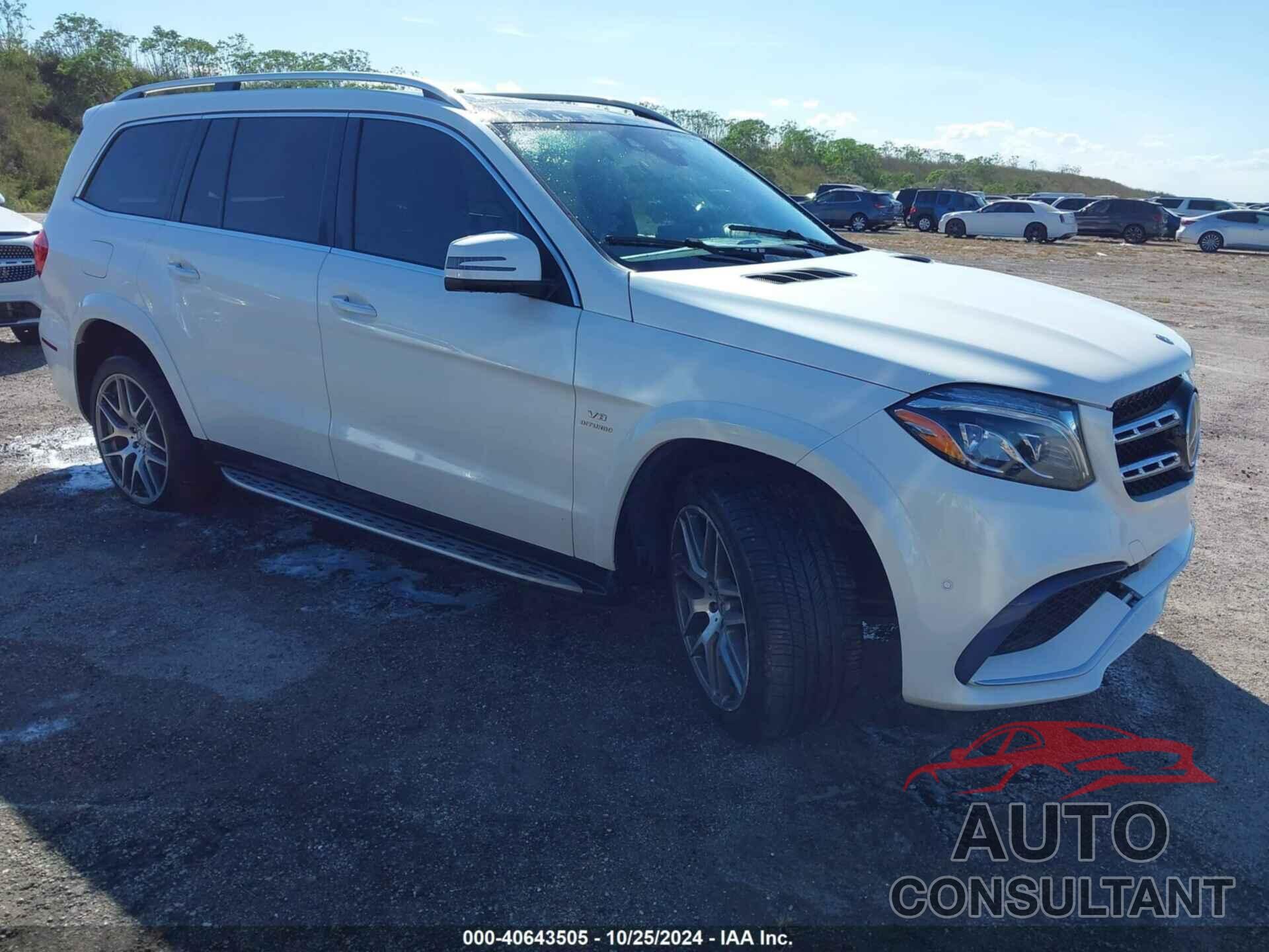 MERCEDES-BENZ AMG GLS 63 2018 - 4JGDF7FE7JB025278