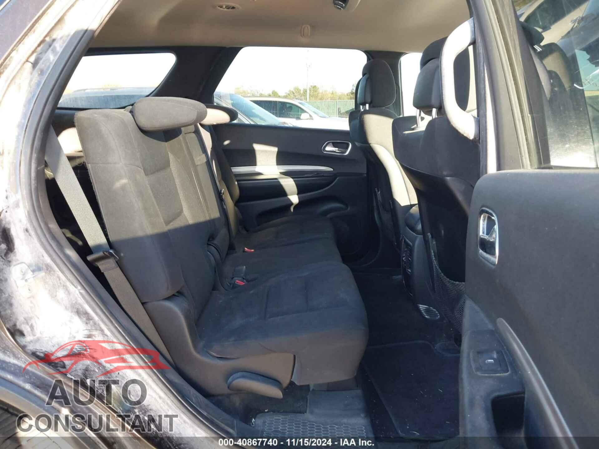 DODGE DURANGO 2012 - 1C4RDJAG6CC196929