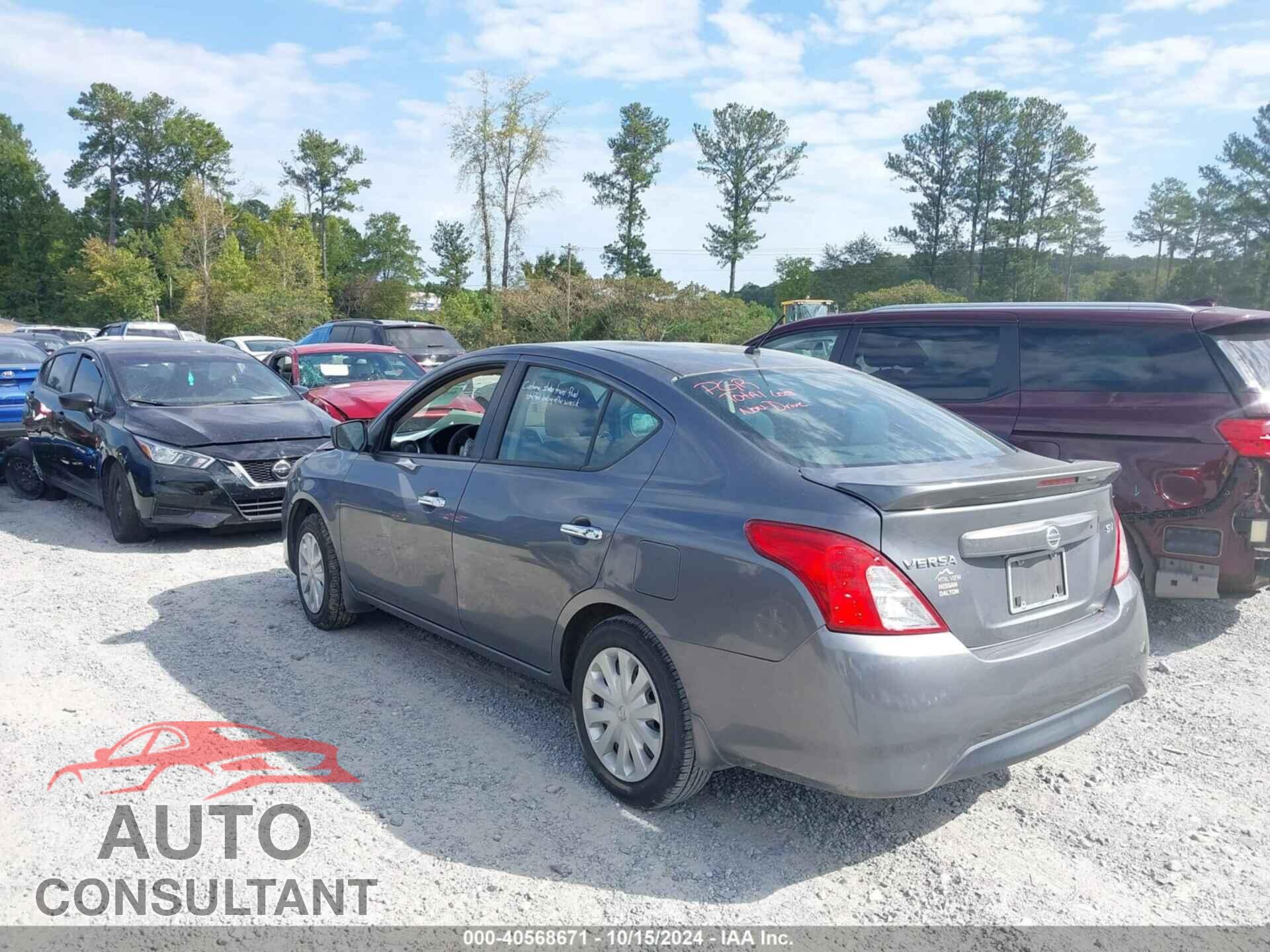 NISSAN VERSA 2019 - 3N1CN7AP3KL817426