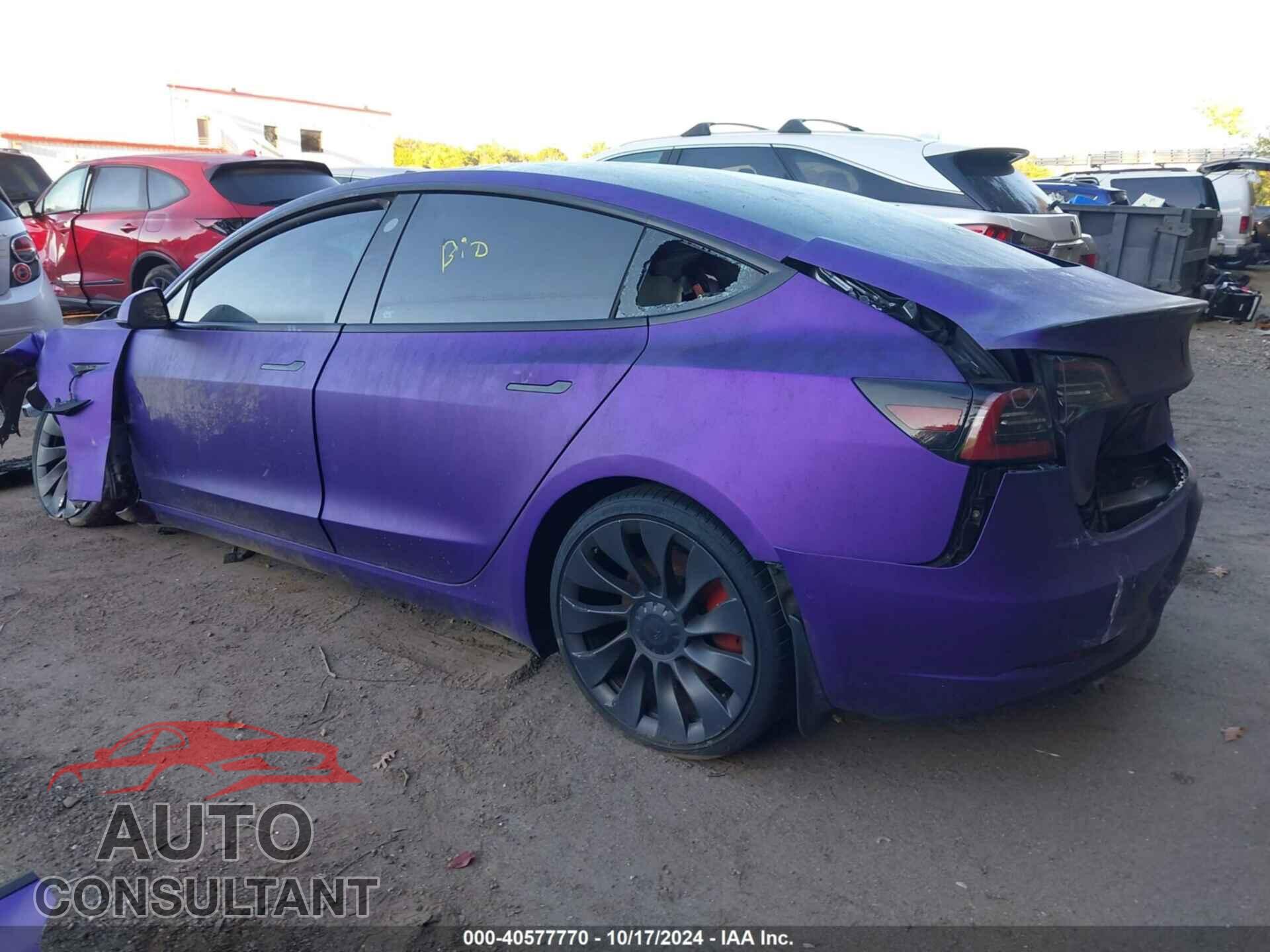TESLA MODEL 3 2021 - 5YJ3E1EC0MF050802