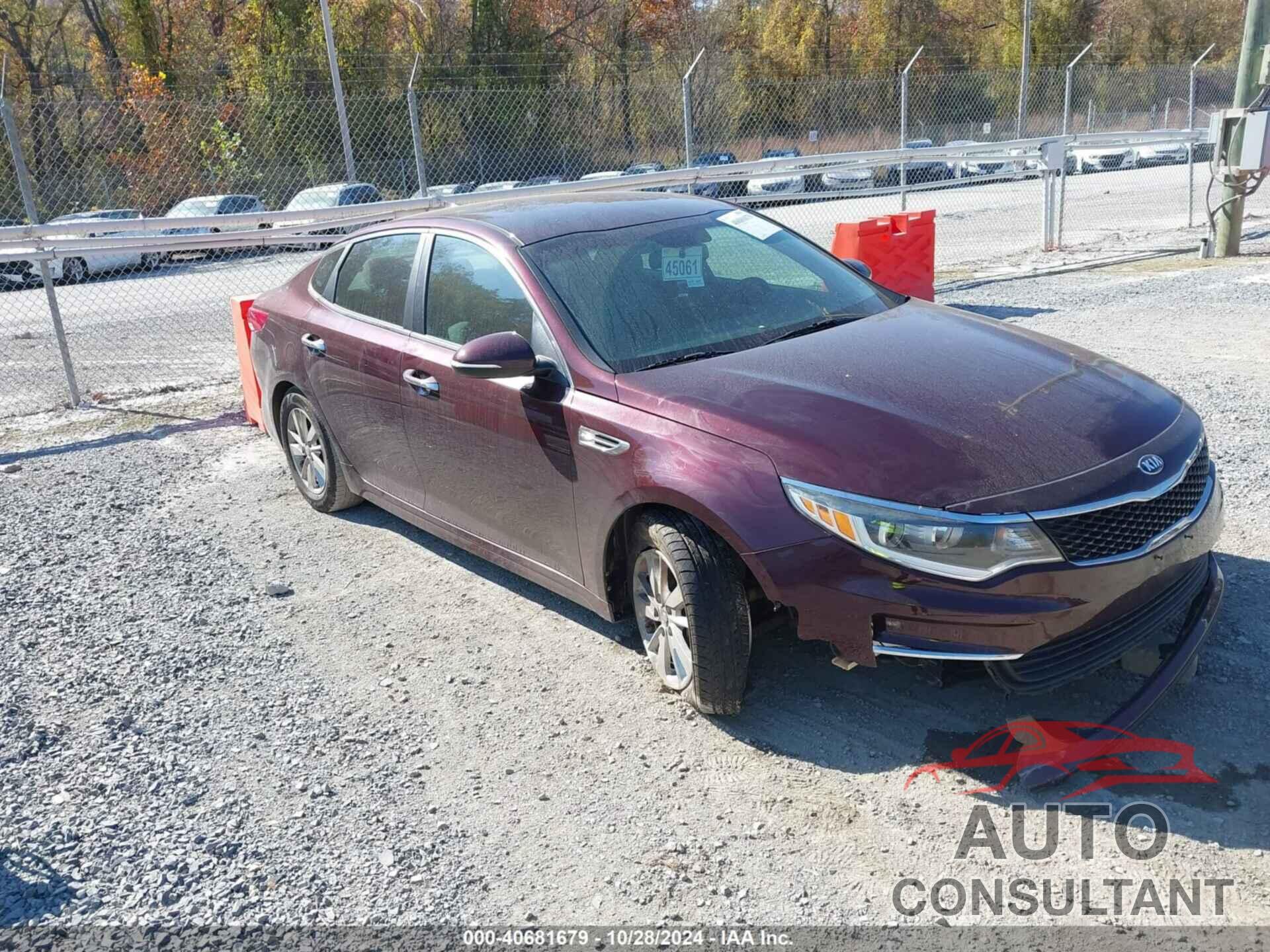 KIA OPTIMA 2016 - 5XXGT4L35GG097529
