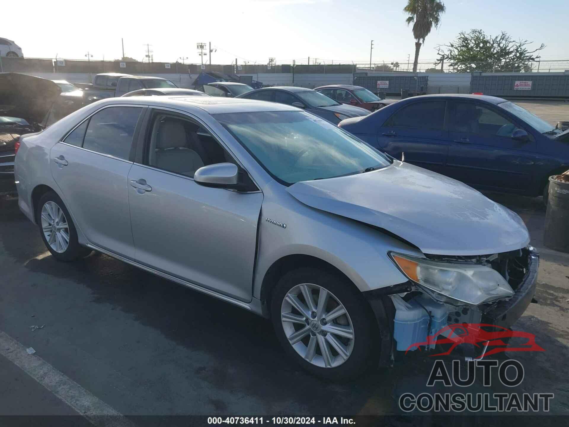 TOYOTA CAMRY HYBRID 2014 - 4T1BD1FKXEU131542