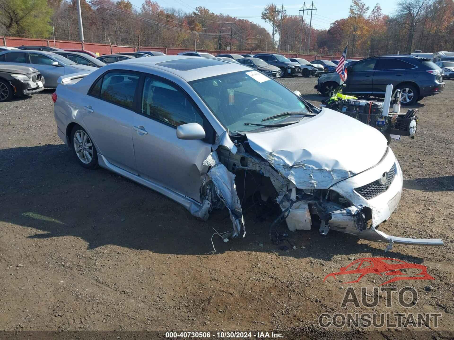 TOYOTA COROLLA 2010 - 2T1BU4EE0AC444303