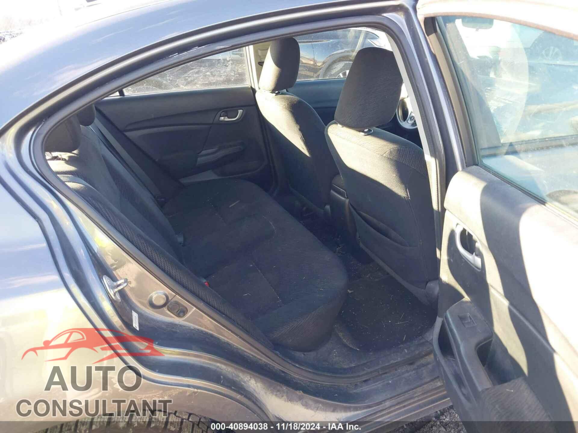 HONDA CIVIC 2013 - 19XFB2F54DE051484