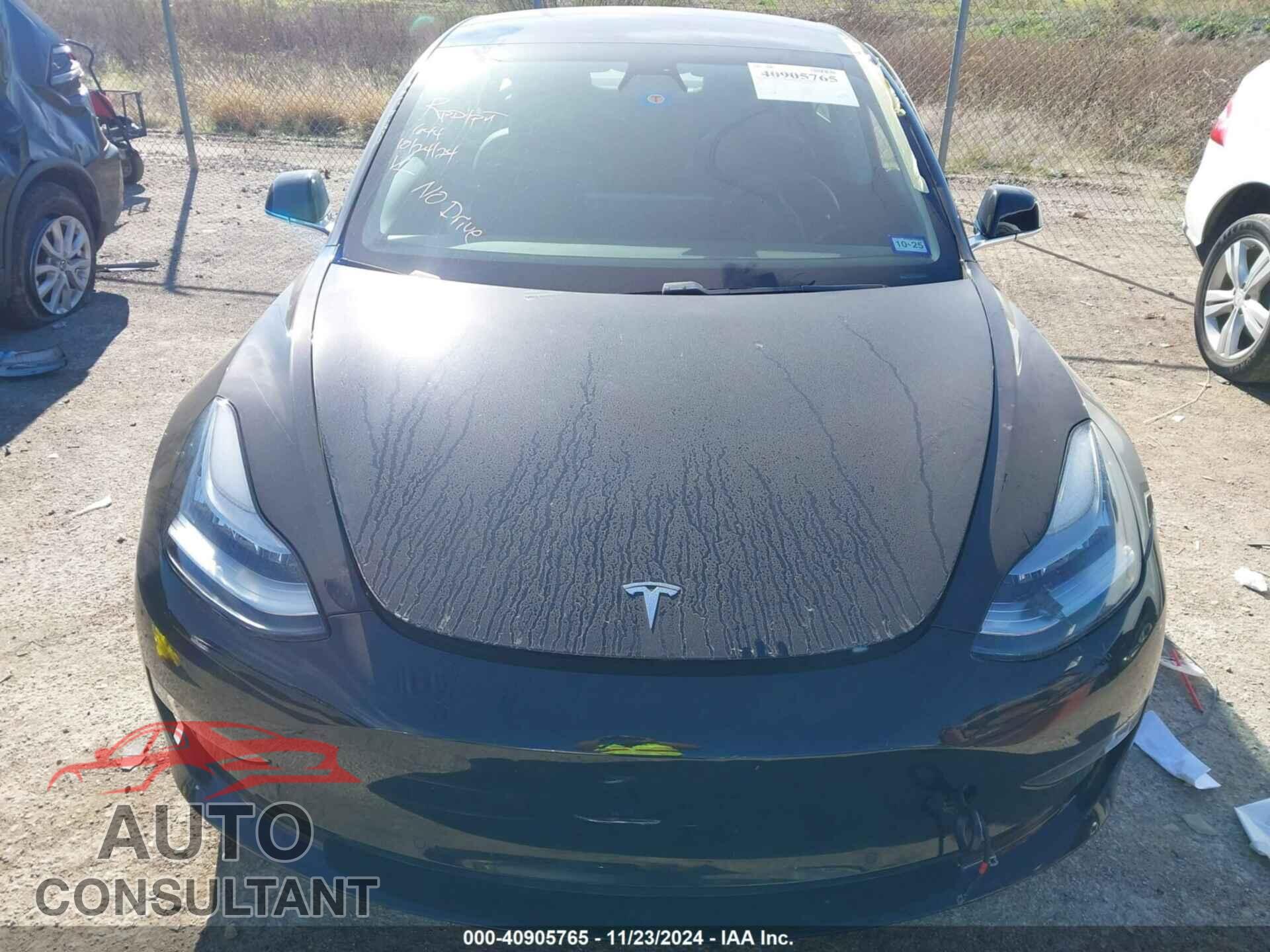 TESLA MODEL 3 2019 - 5YJ3E1EA4KF399456