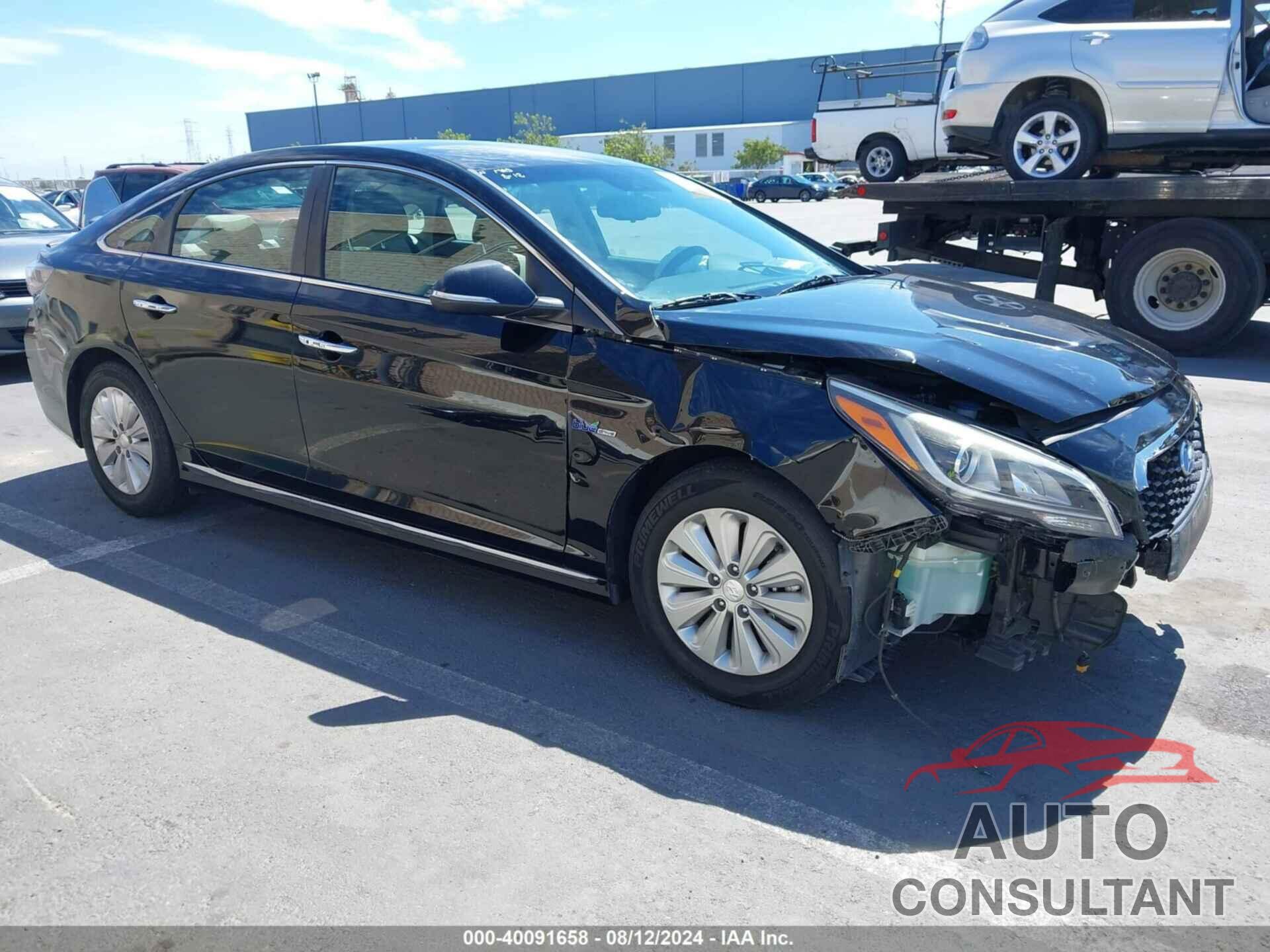 HYUNDAI SONATA HYBRID 2016 - KMHE24L10GA012337