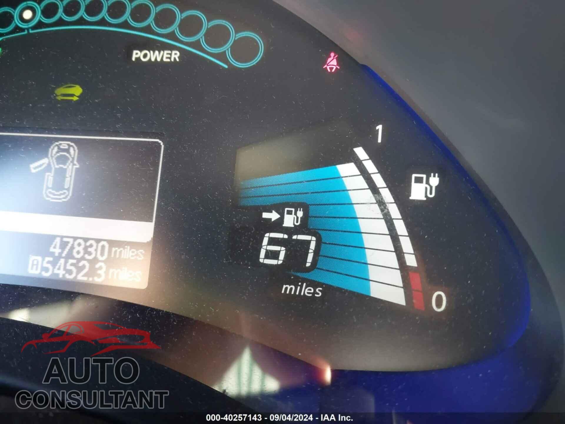 NISSAN LEAF 2017 - 1N4BZ0CP7HC309262