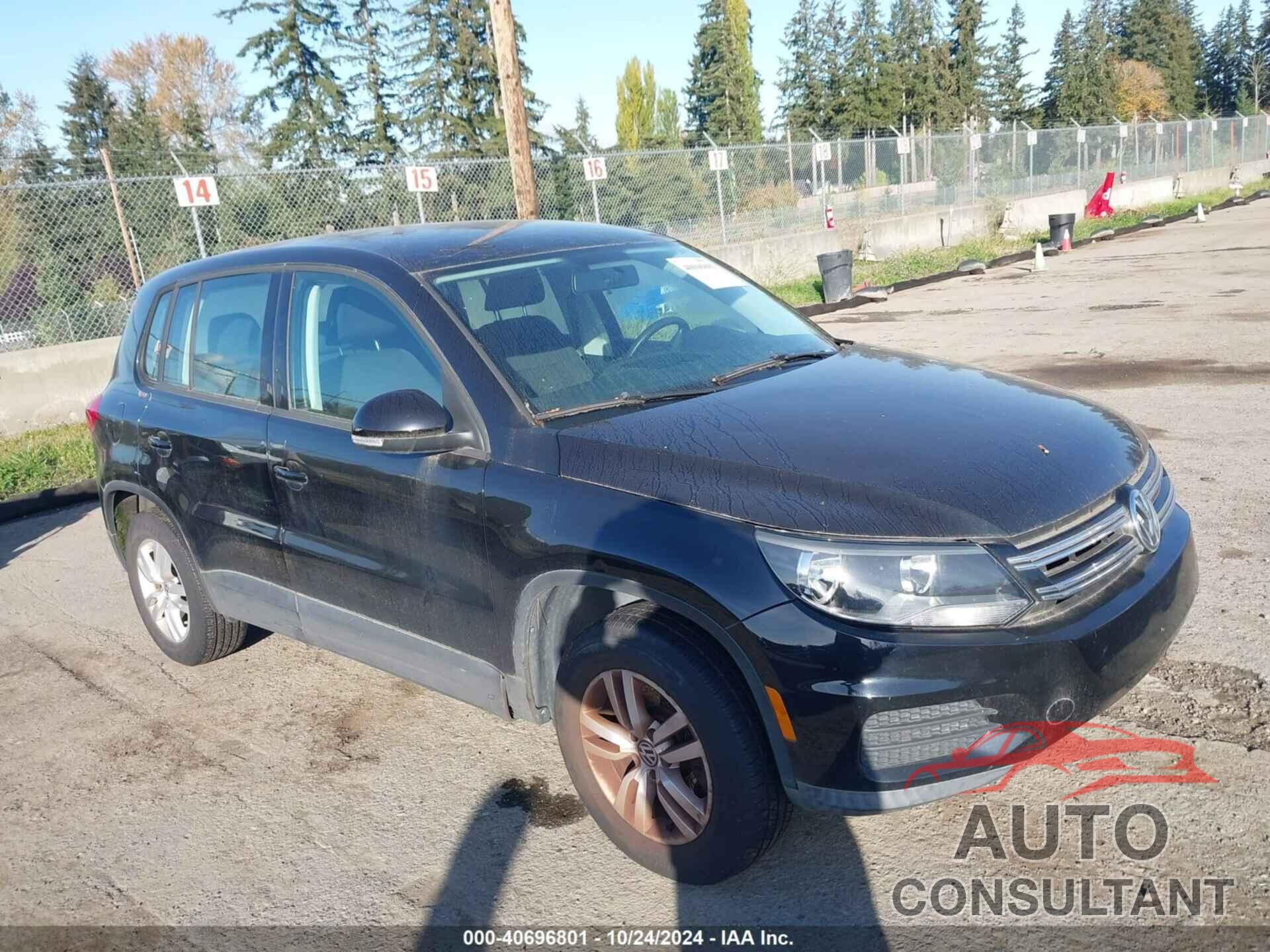 VOLKSWAGEN TIGUAN 2012 - WVGAV7AX1CW602591