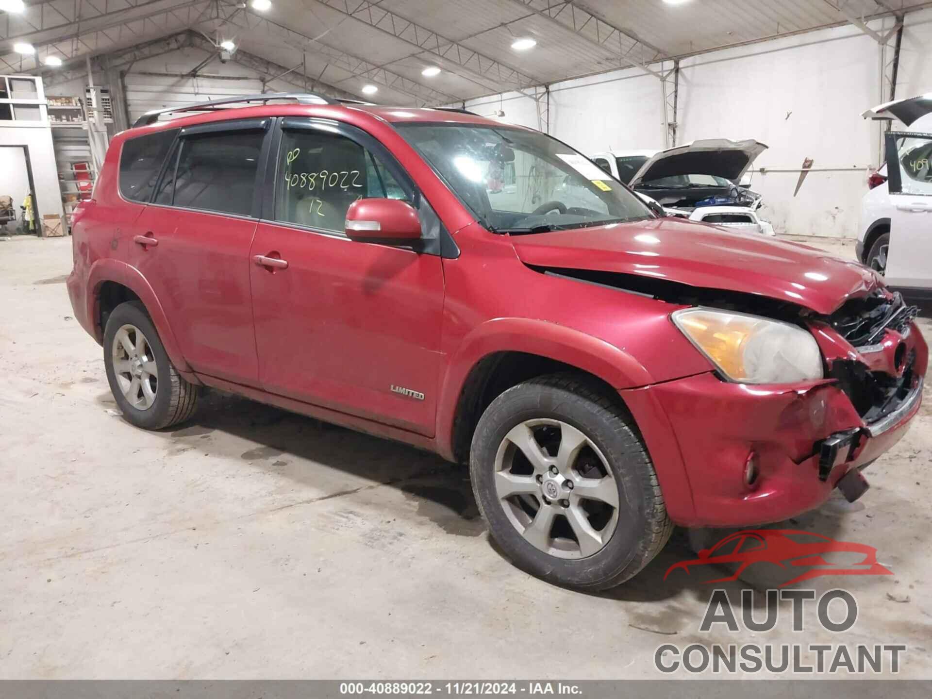 TOYOTA RAV4 2012 - 2T3DF4DV0CW191352
