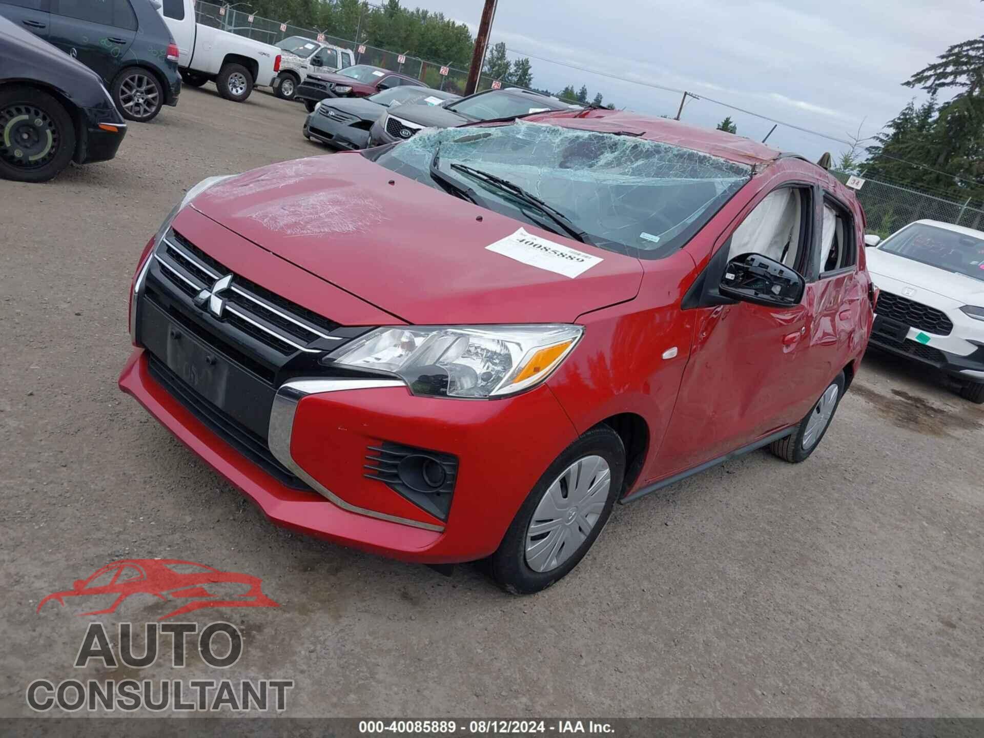MITSUBISHI MIRAGE 2021 - ML32AUHJ1MH013473