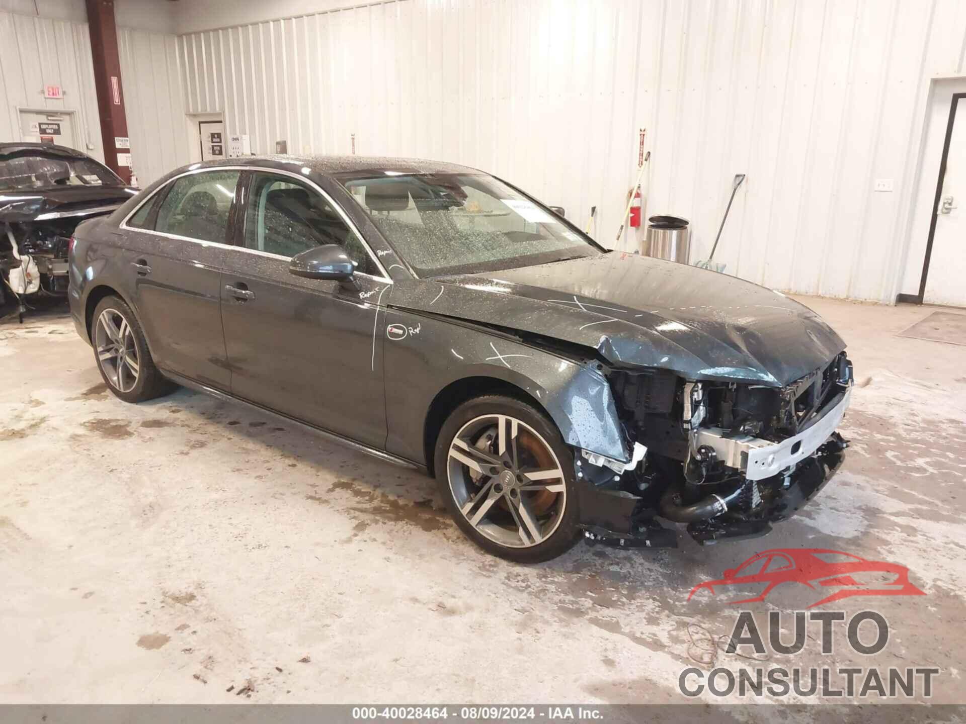 AUDI A4 2017 - WAUENAF46HN029828