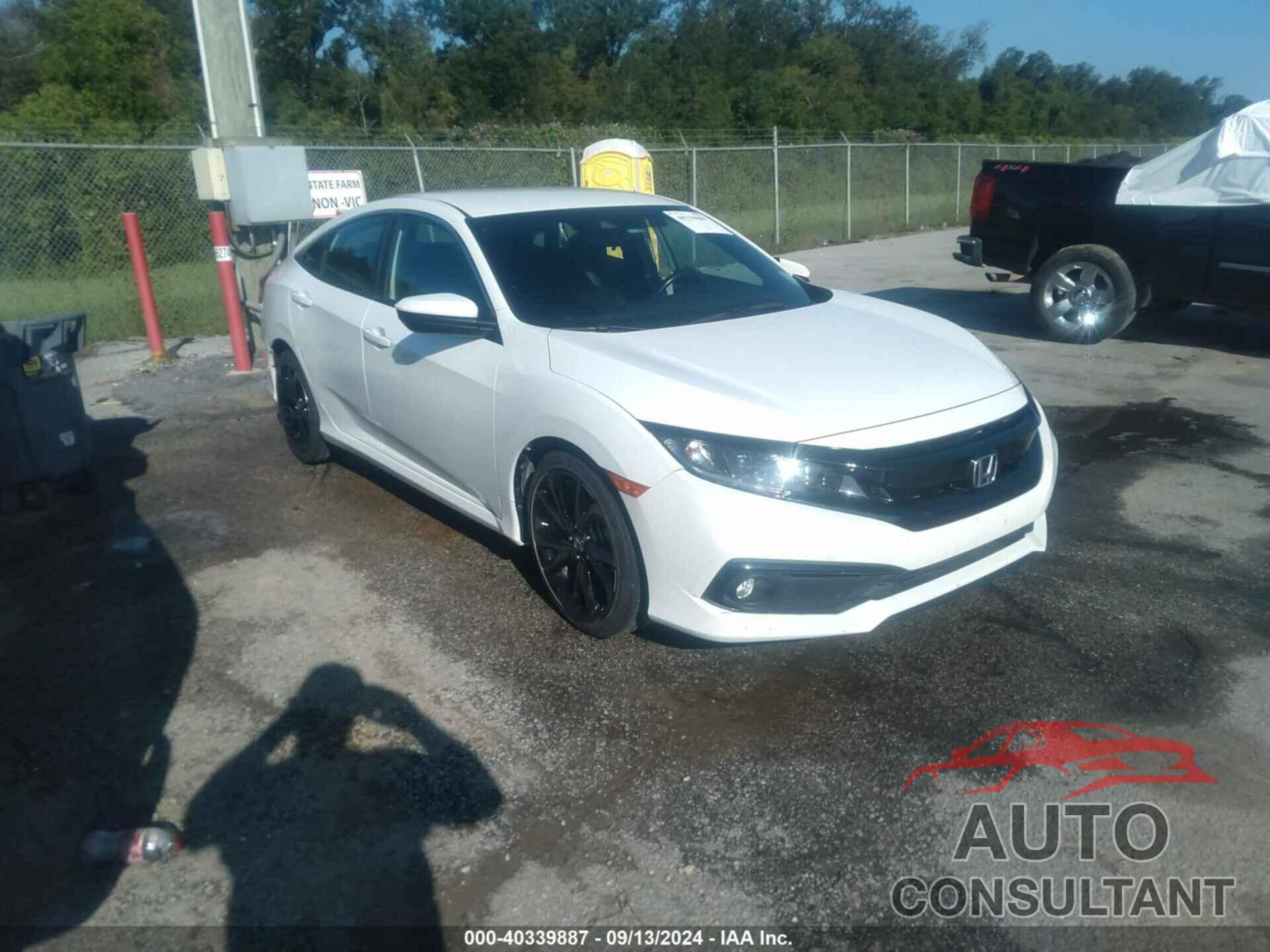 HONDA CIVIC 2020 - 19XFC2F80LE019105