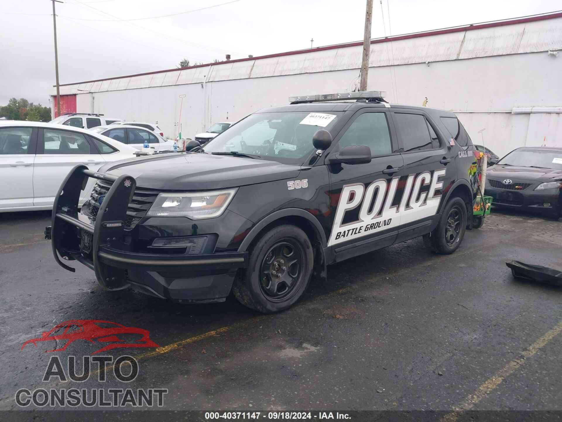 FORD POLICE INTERCEPTOR UTILITY 2018 - 1FM5K8AR8JGB12996