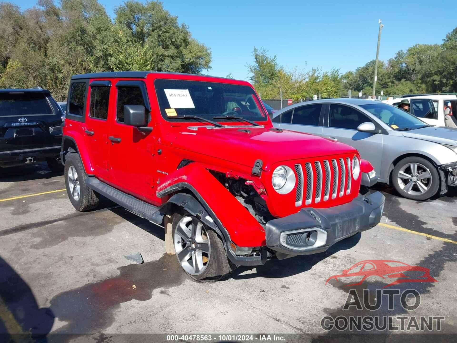 JEEP WRANGLER 2020 - 1C4HJXEN4LW178329