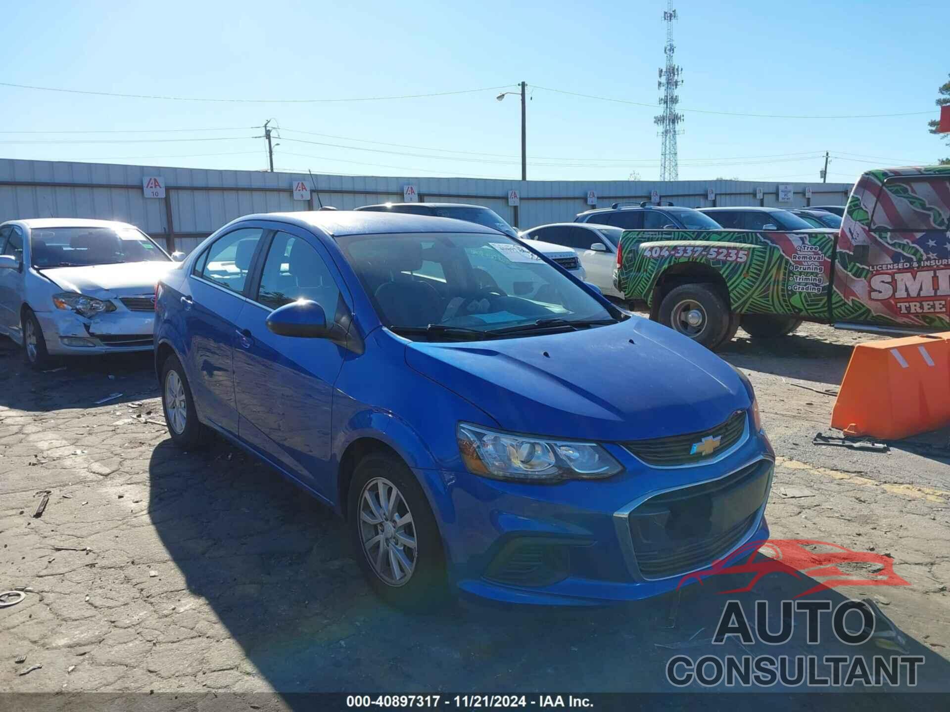 CHEVROLET SONIC 2017 - 1G1JD5SH7H4170264