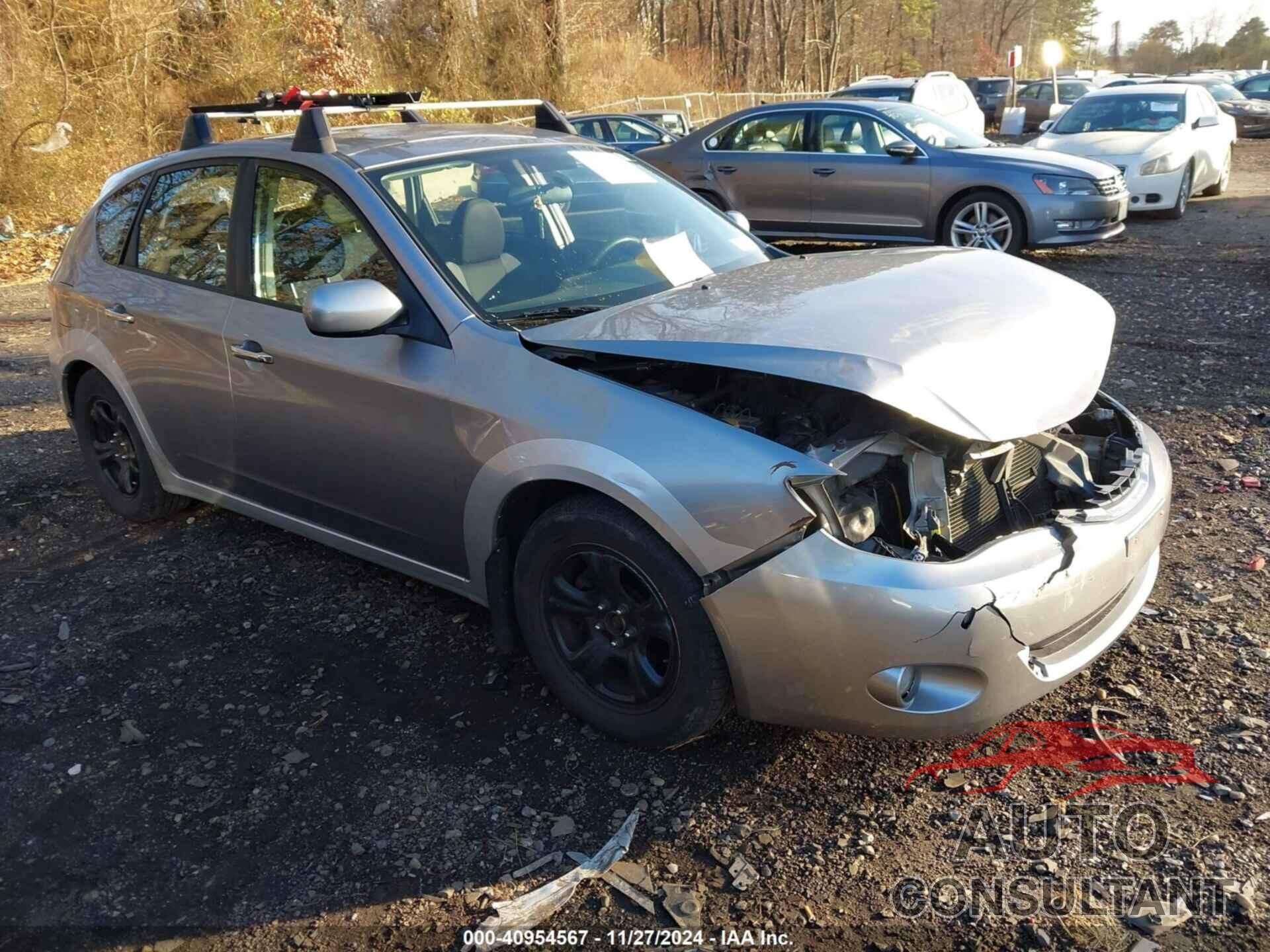 SUBARU IMPREZA OUTBACK SPORT 2009 - JF1GH63629G825994