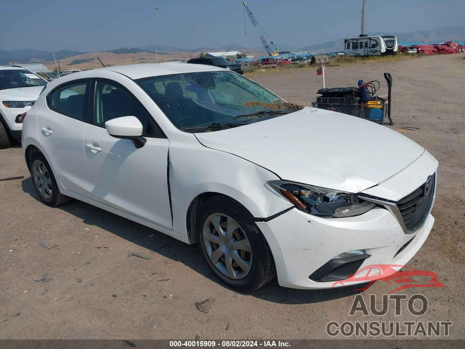 MAZDA MAZDA3 2016 - JM1BM1J78G1310979