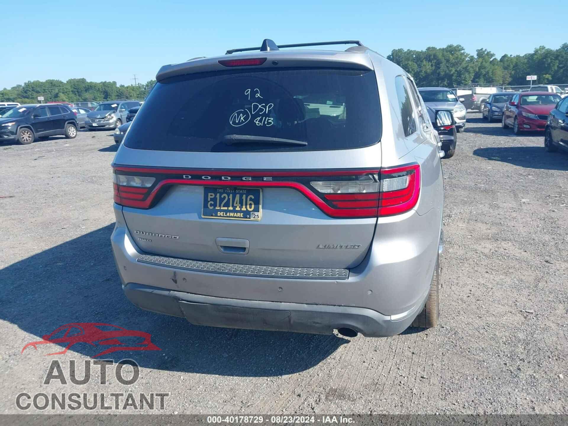 DODGE DURANGO 2014 - 1C4RDJDG0EC351778