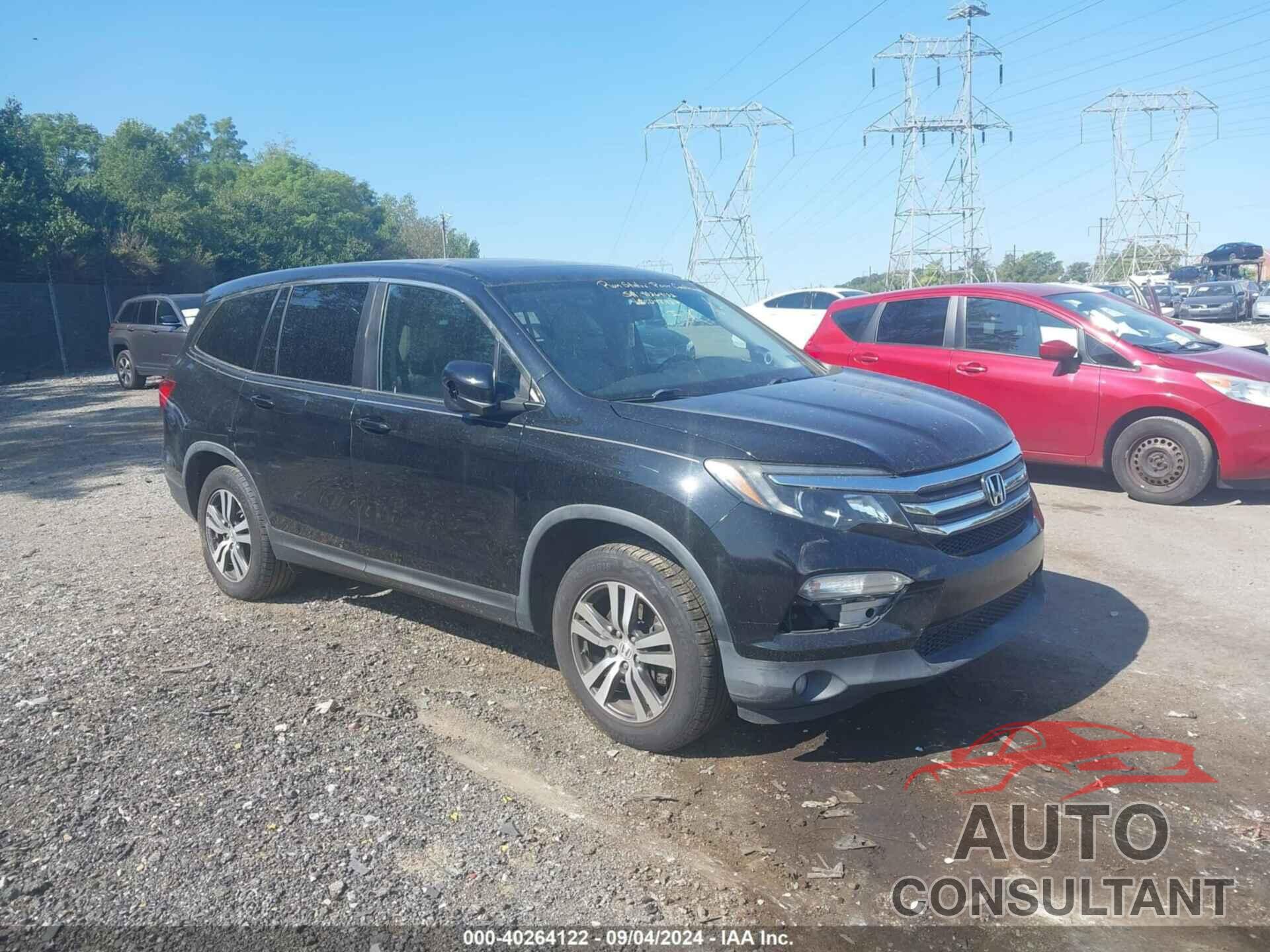 HONDA PILOT 2016 - 5FNYF6H5XGB048427